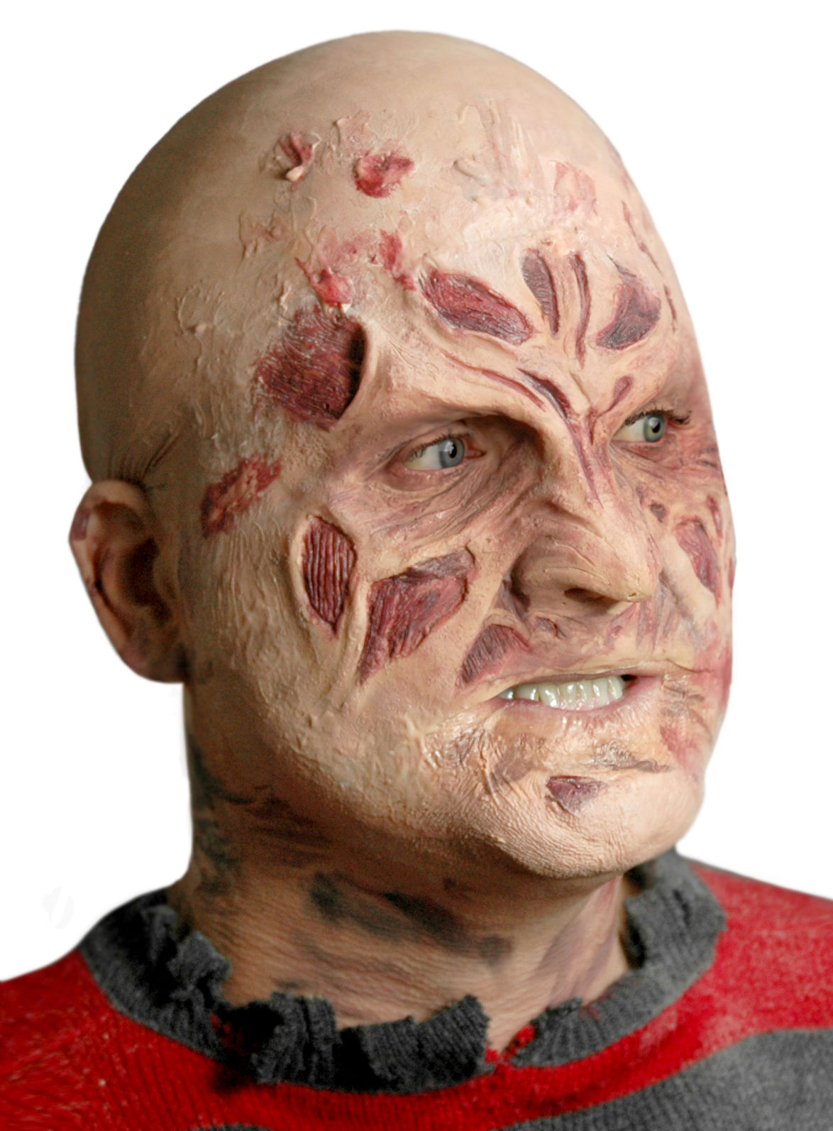 Nightmare Maske aus Latex zum Ankleben