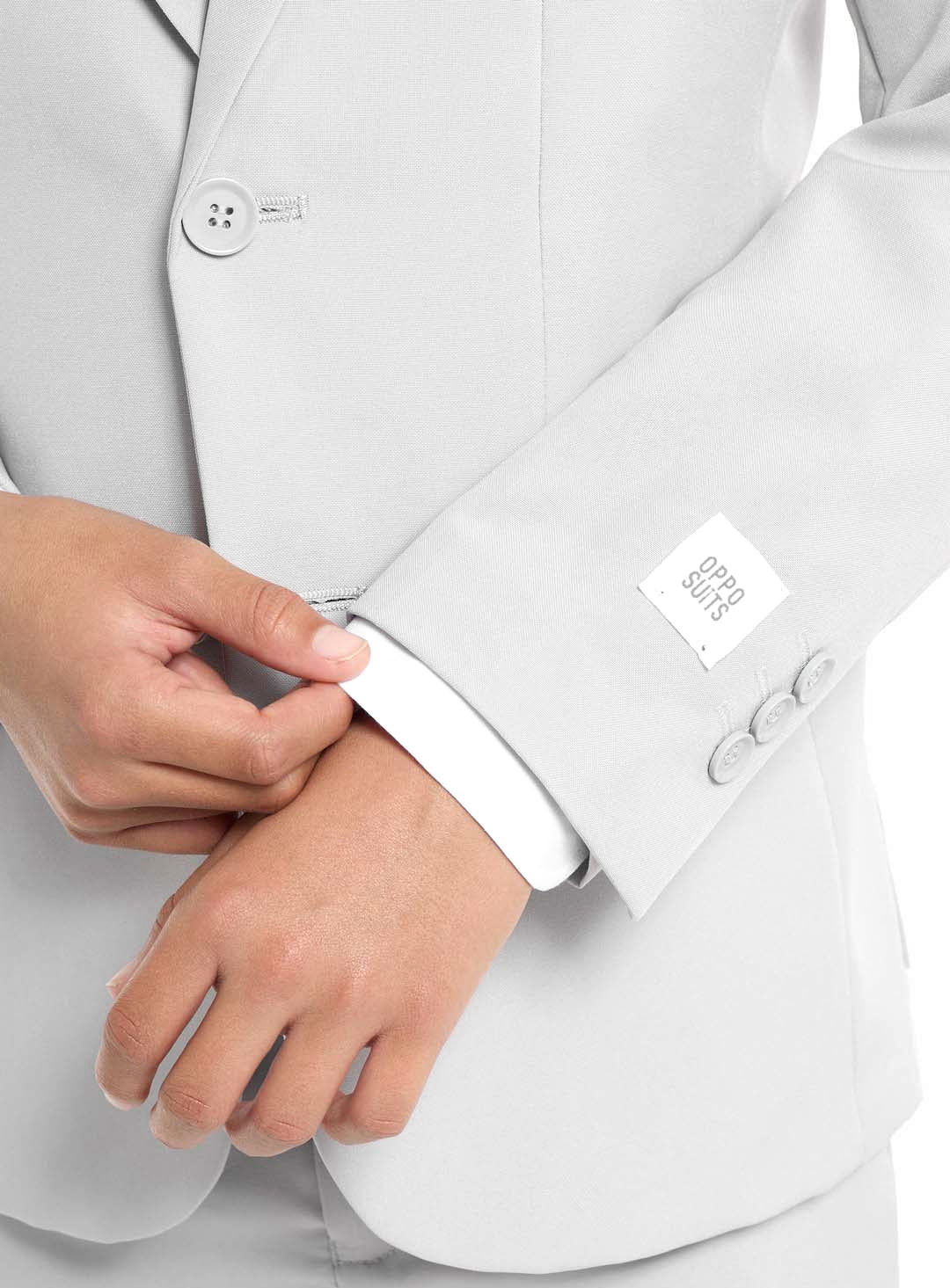 OppoSuits grauer Anzug für Jungen