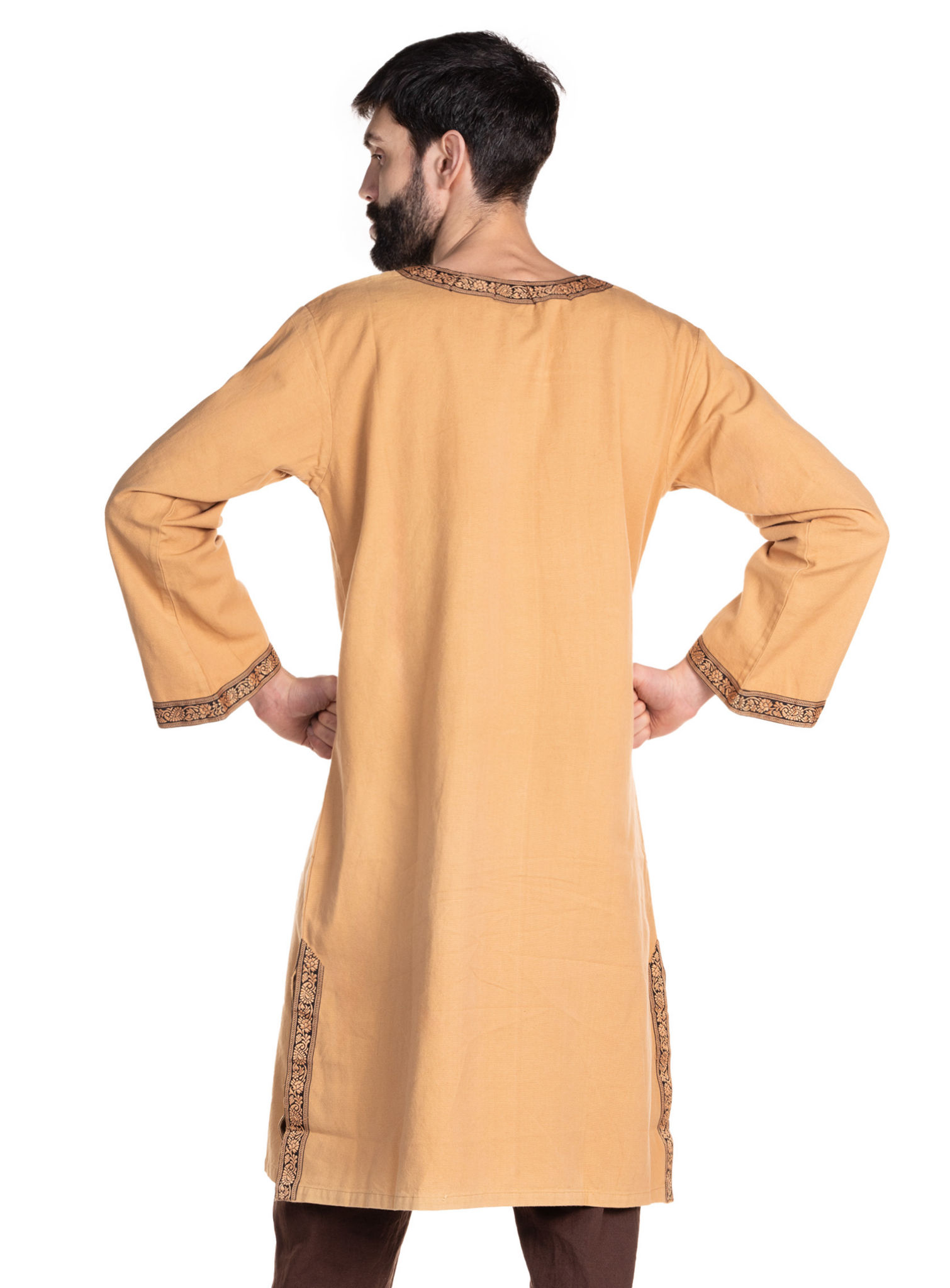Mittelalter Tunika mit Borte - Roderic