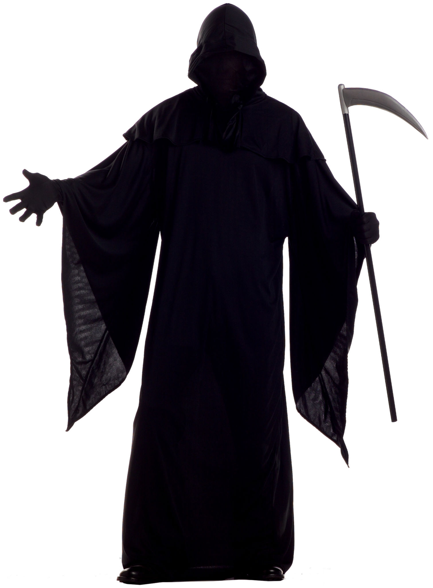 Schwarze Halloween Robe
