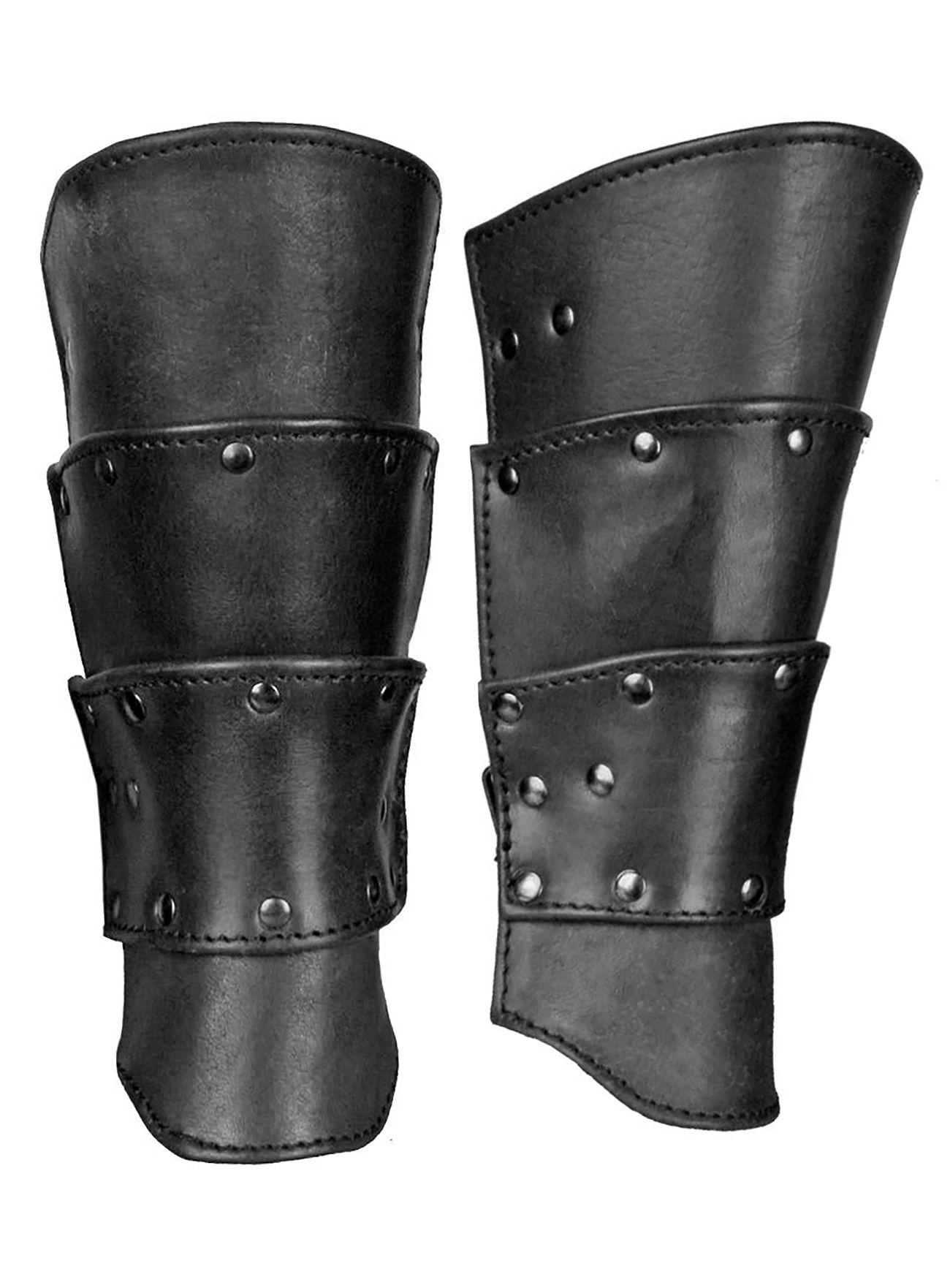 Armschienen - Kämpfer, schwarz
