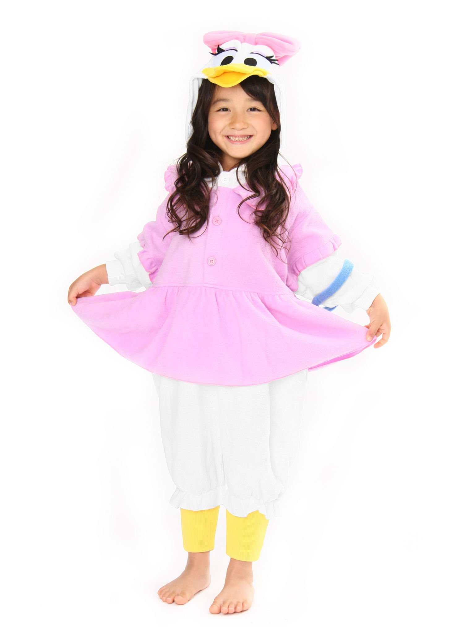 Daisy Duck Kigurumi Kinderkostüm