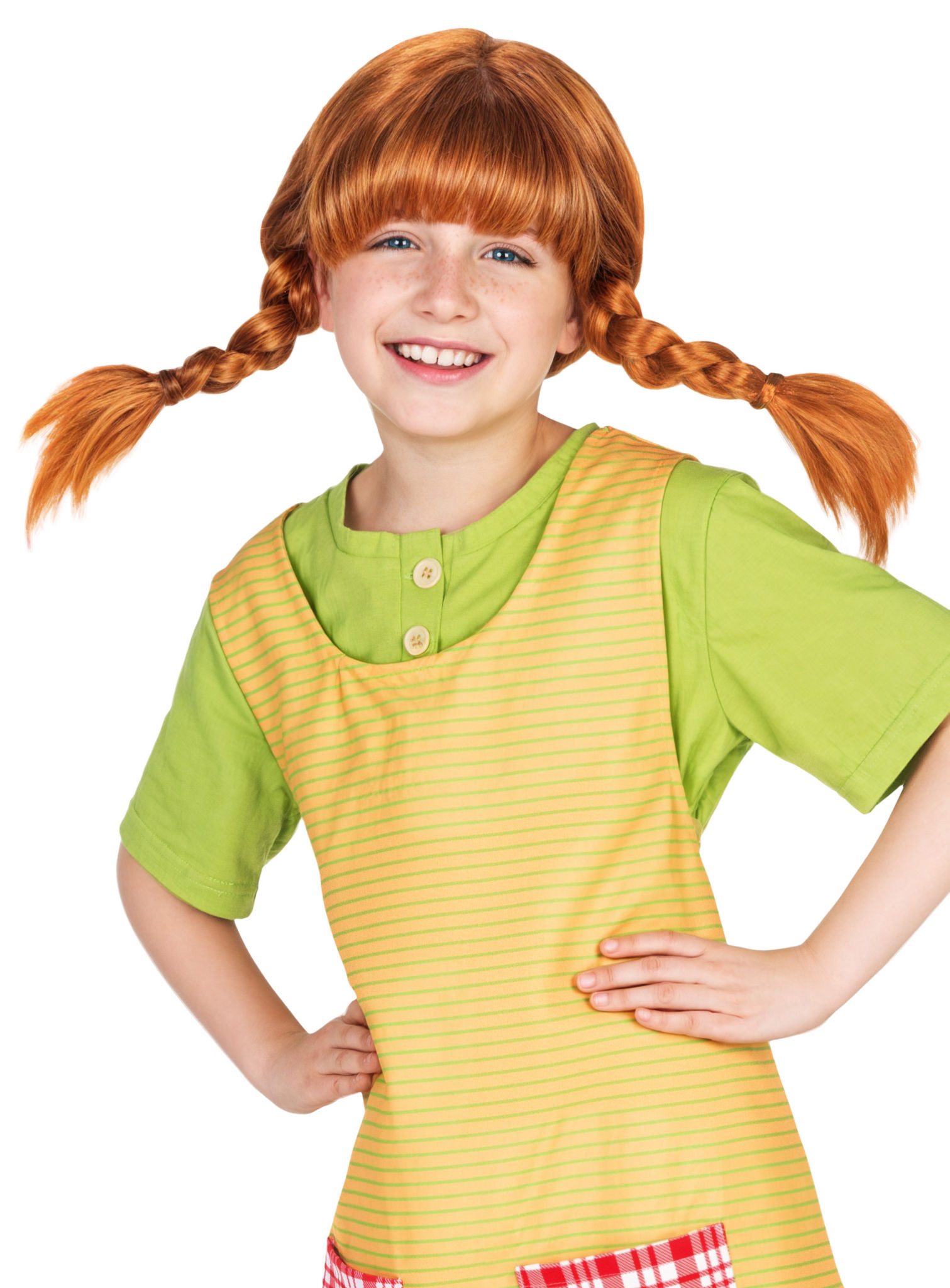 Pippi Langstrumpf Kinderperücke