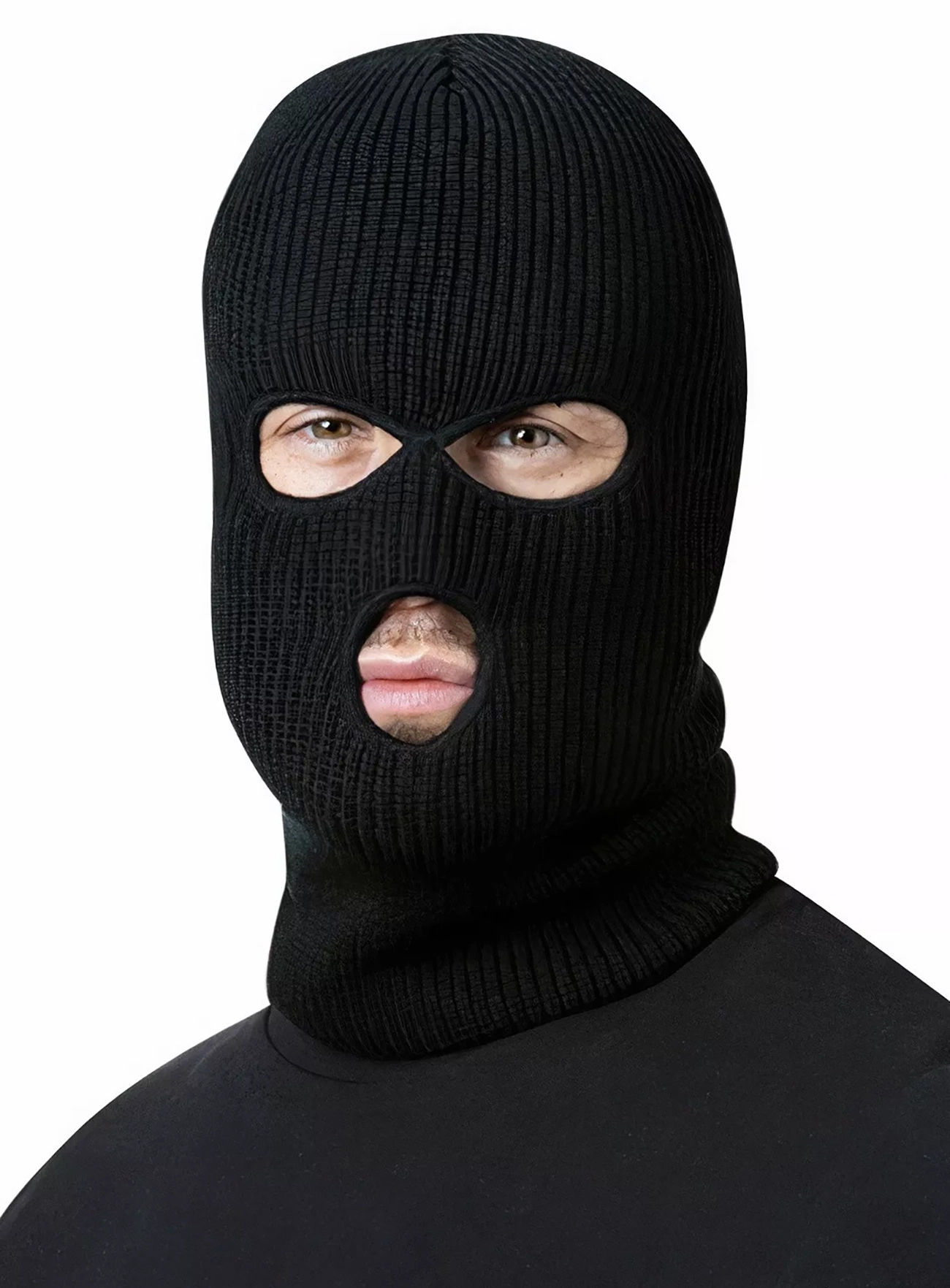 Zwarte skimasker