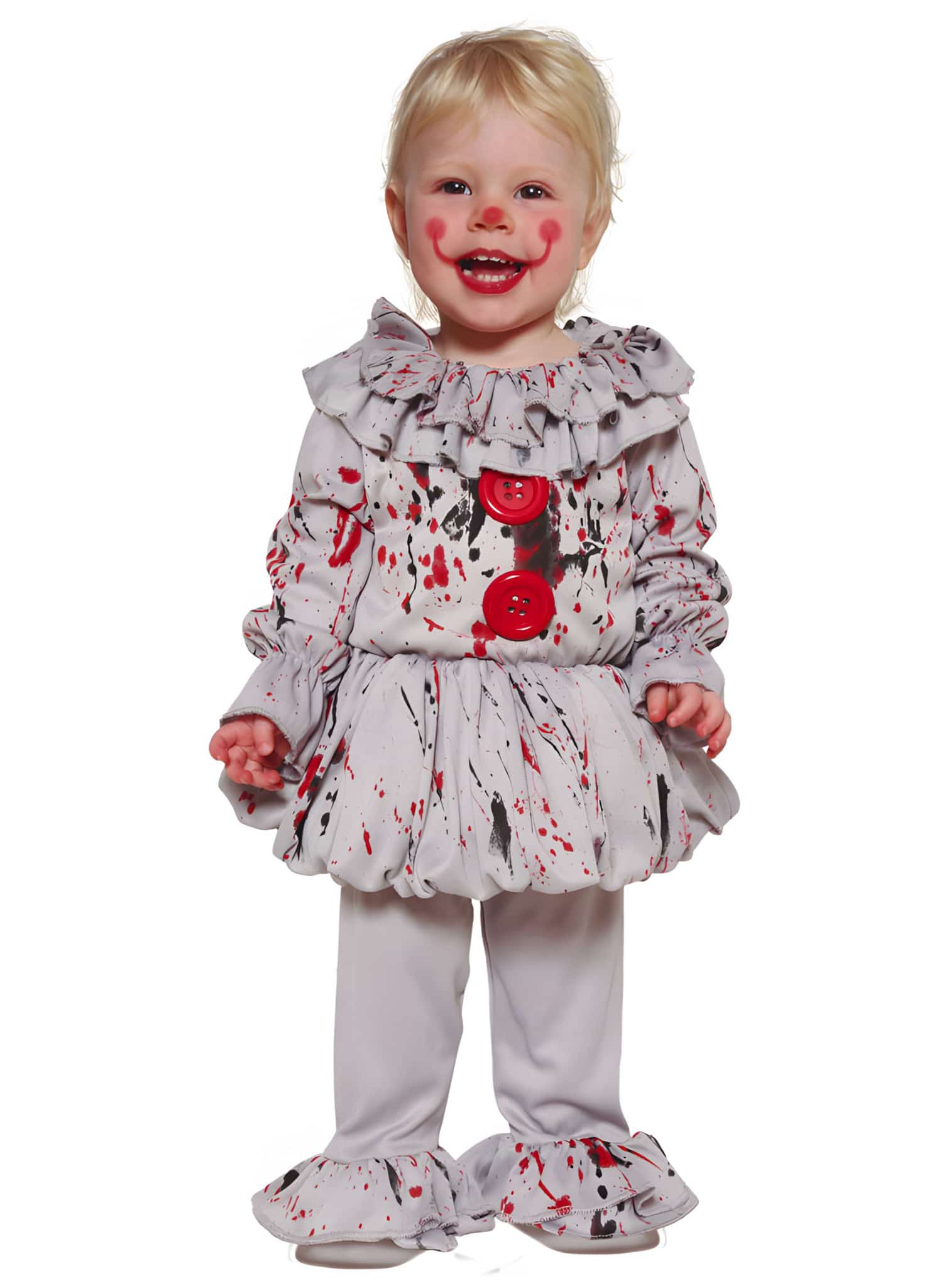 Horrorclown Penny Kostüm für Kleinkinder