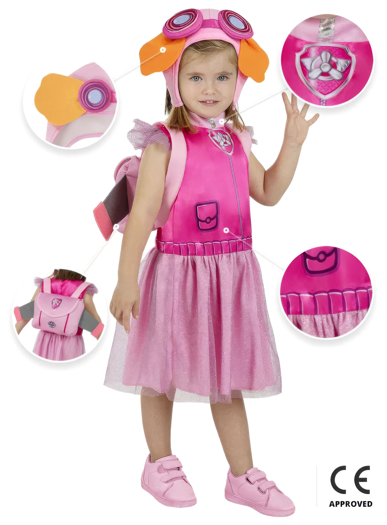 Paw Patrol – Skye kostuum voor kinderen