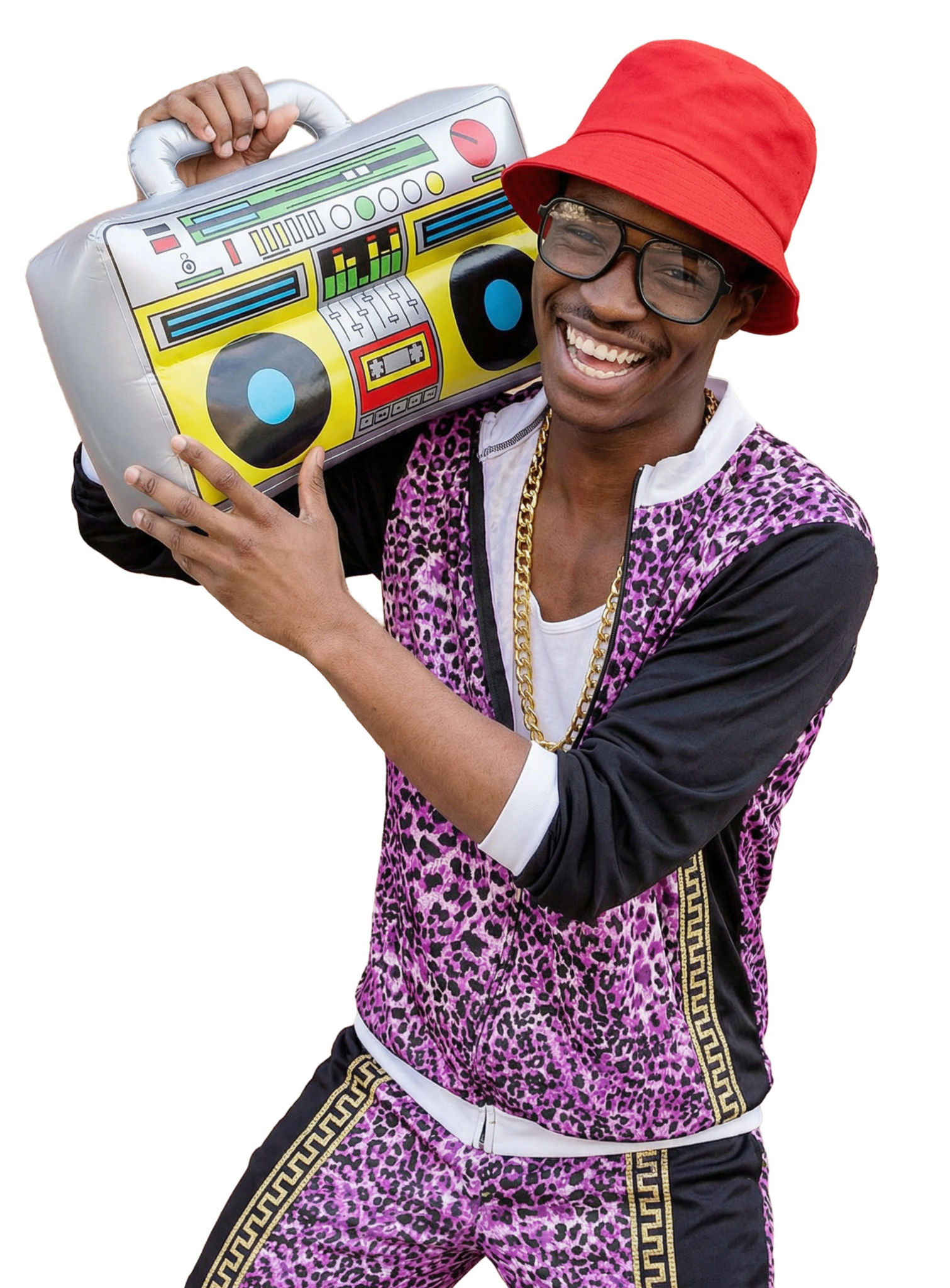80er Hip Hop Accessoire-Set