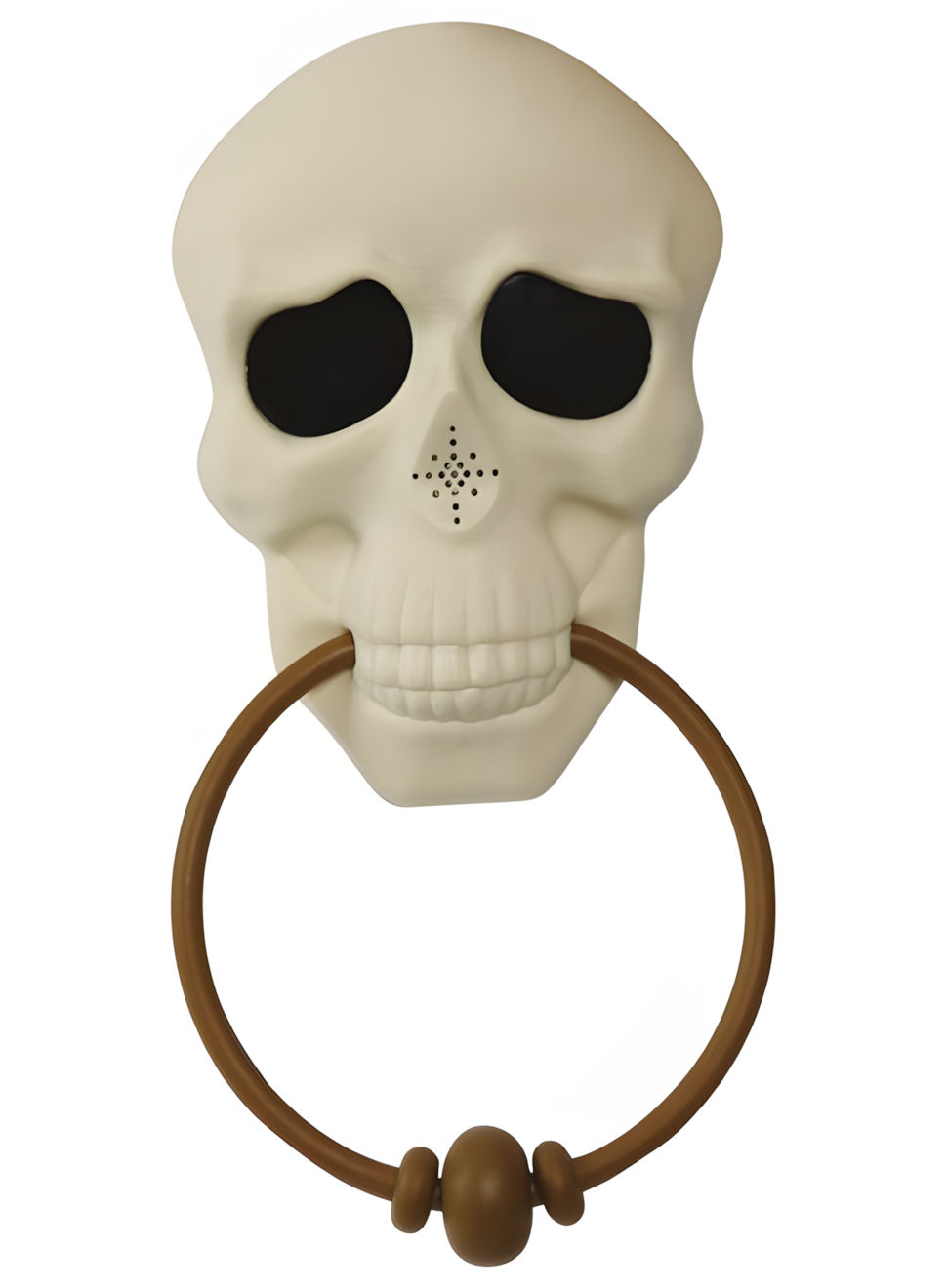 Deurklopper in de vorm van een doodshoofd met geluid – 30 cm