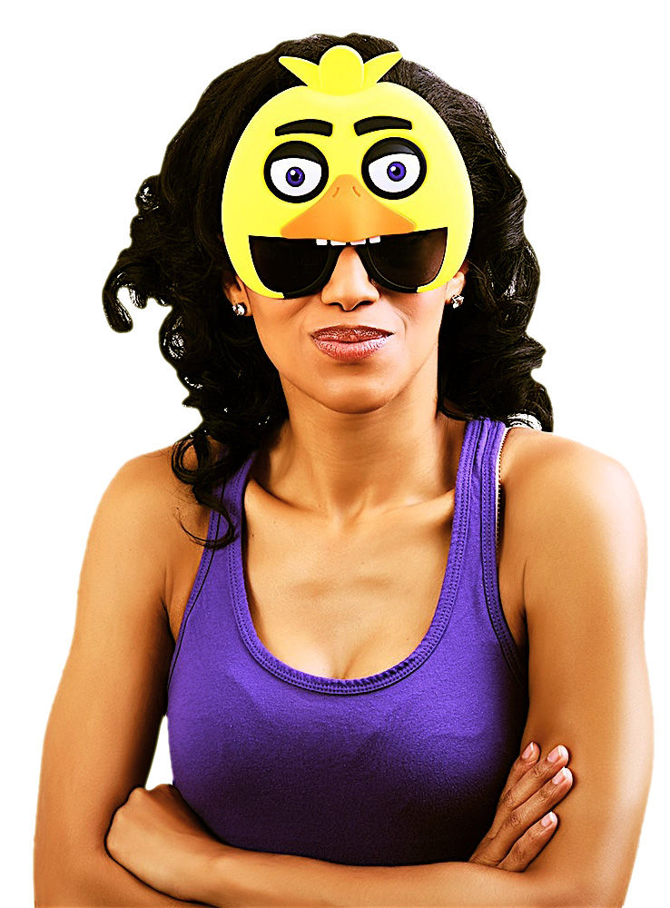 Sun Staches Chica The Chicken Partybrille