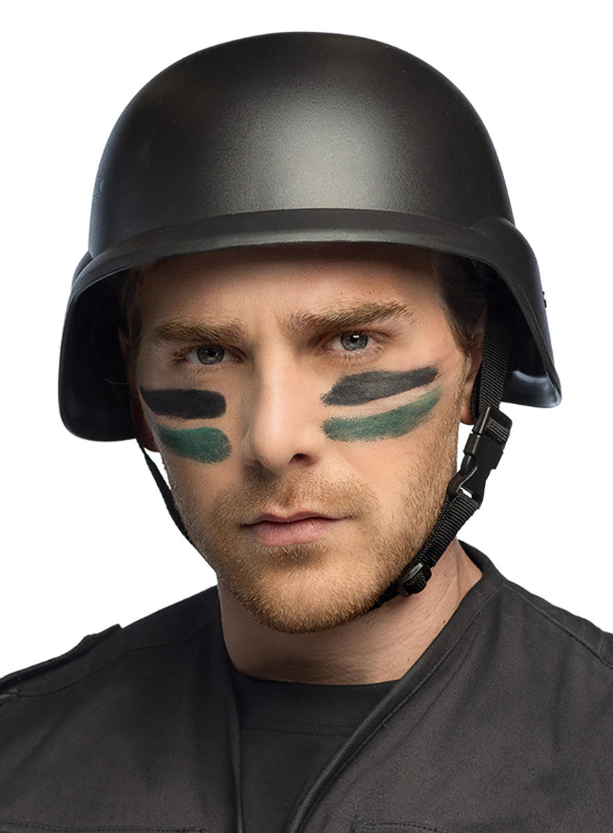 Einsatzhelm Polizei schwarz