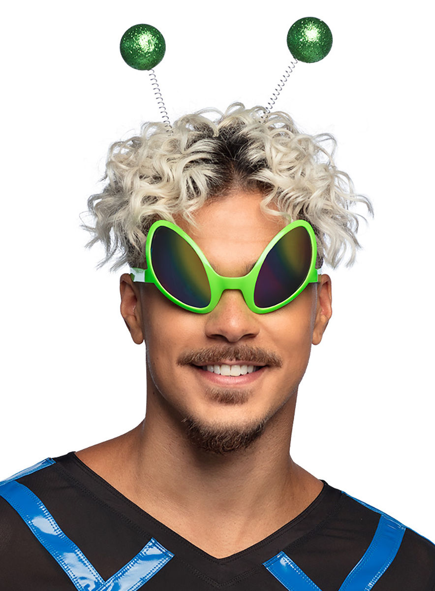 Alien Brille & Antennen