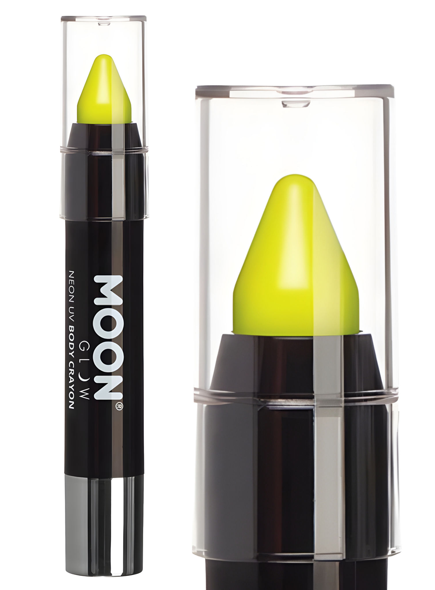 Moon Glow – Pastel Neon UV-make-uppotlood geel