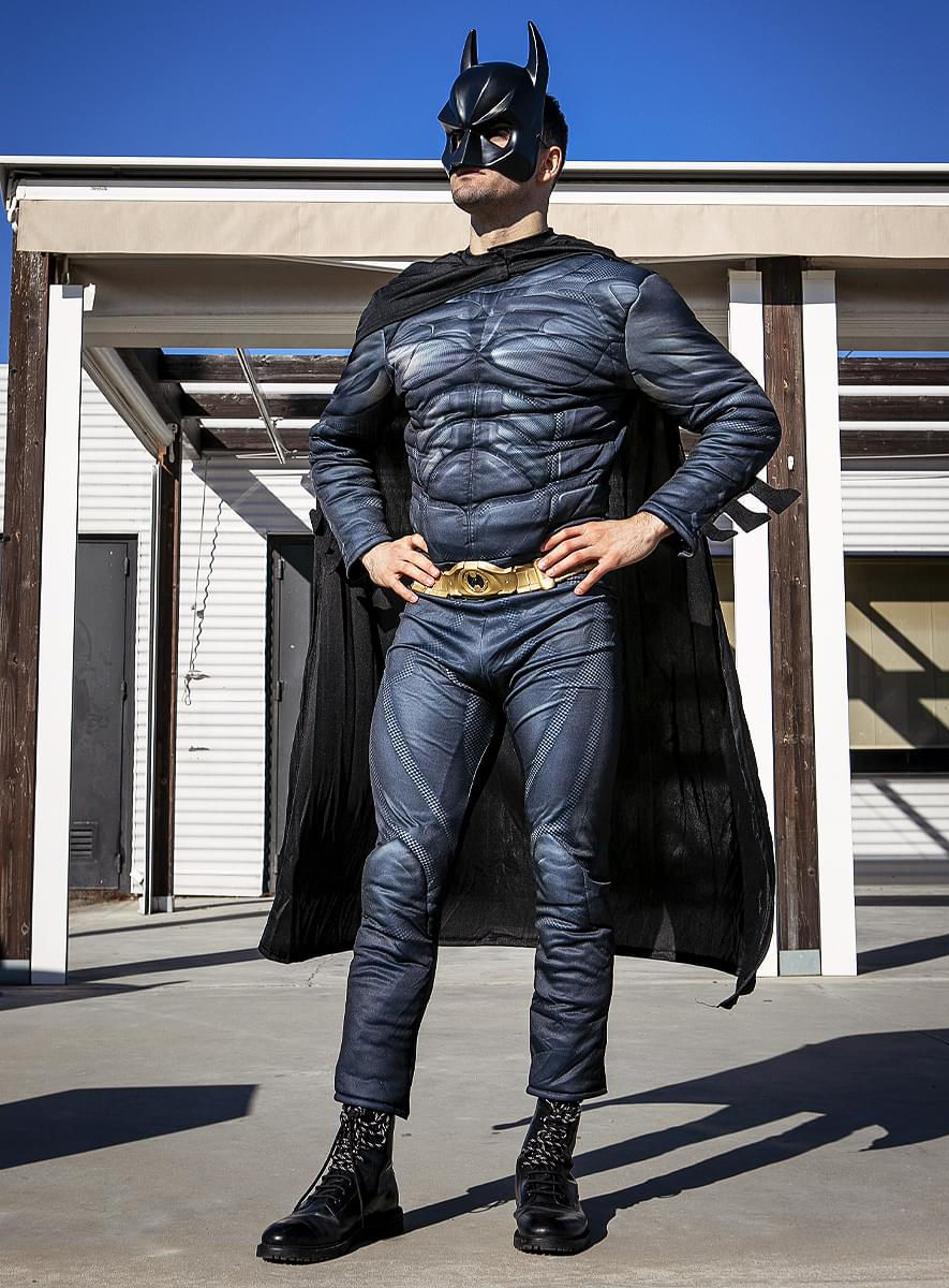 The Dark Knight – Batman Kostüm mit XL-Umhang