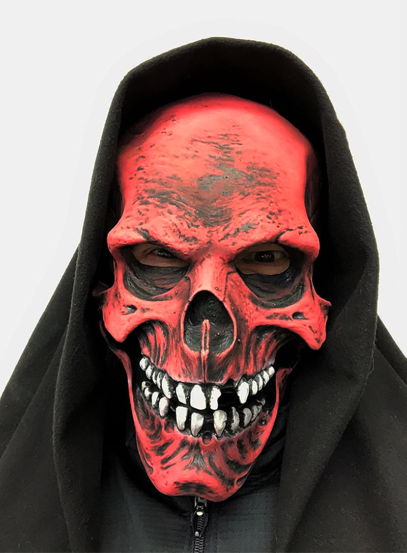 Maske des Roten Todes aus Latex
