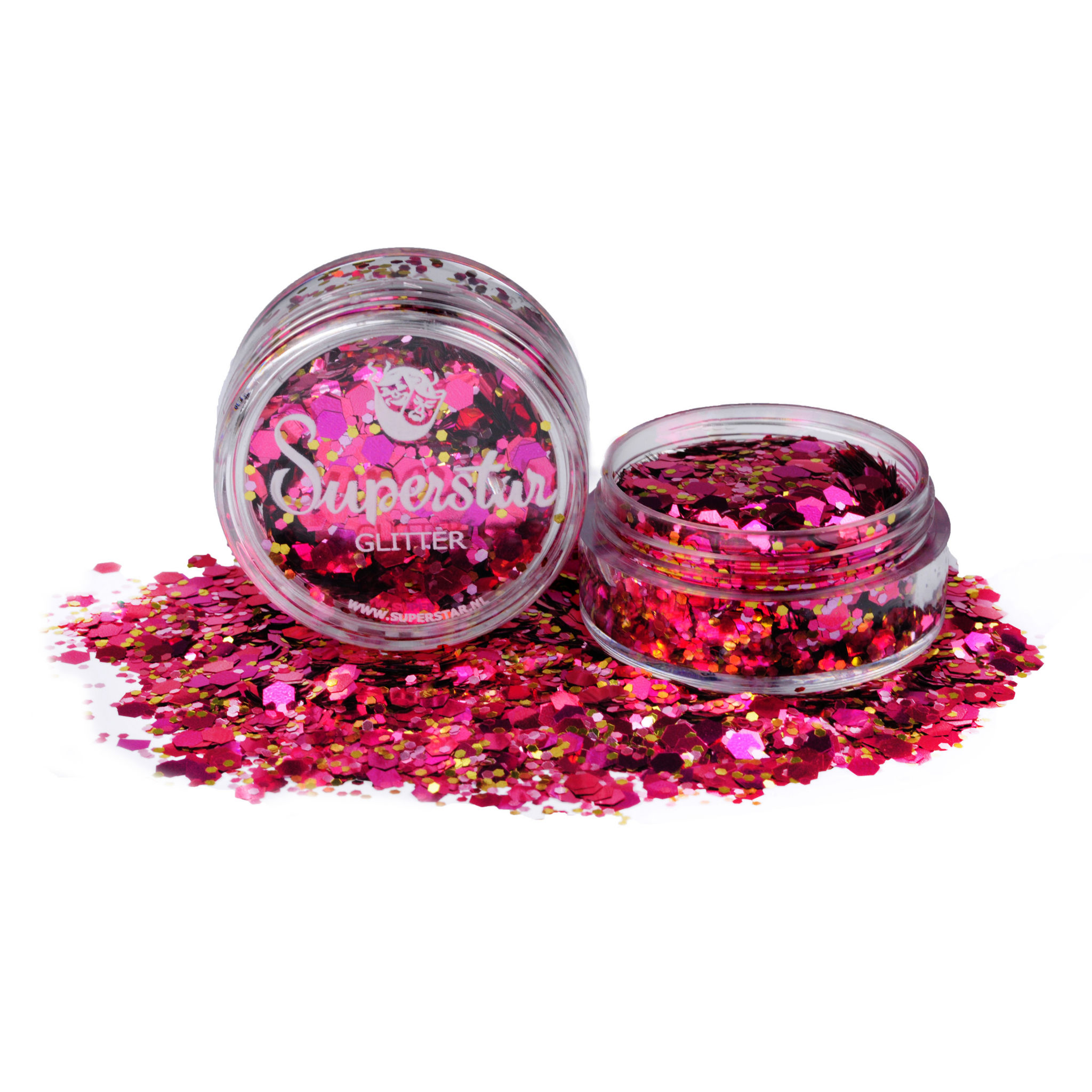 Grober Glitzer Pink Lady 8 ml