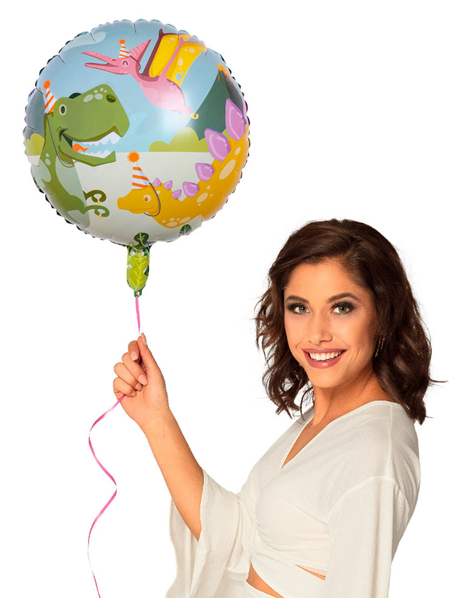 Dino Party Folienballon