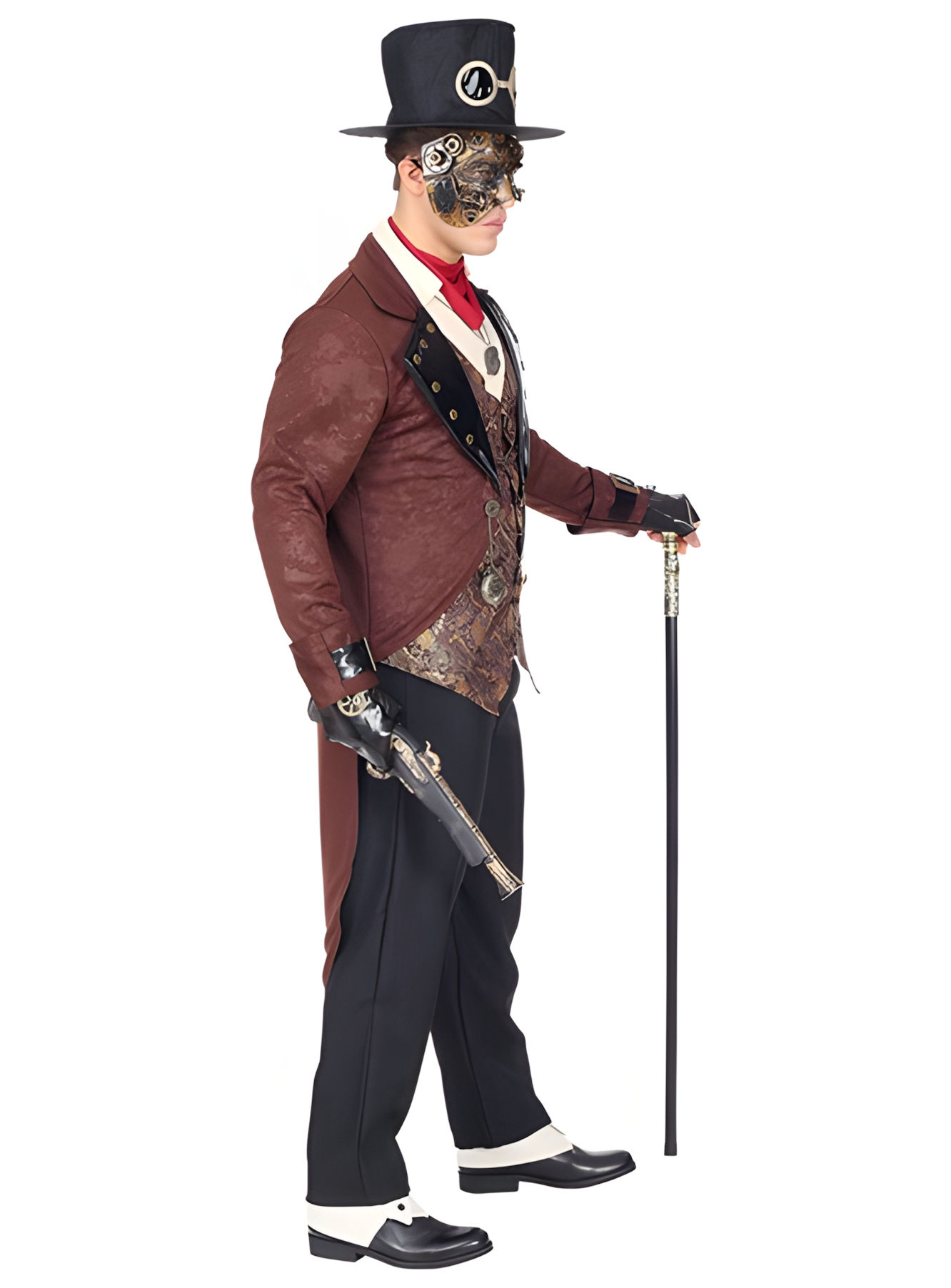 Steampunk Aeronaut Deluxe Herren Kostüm