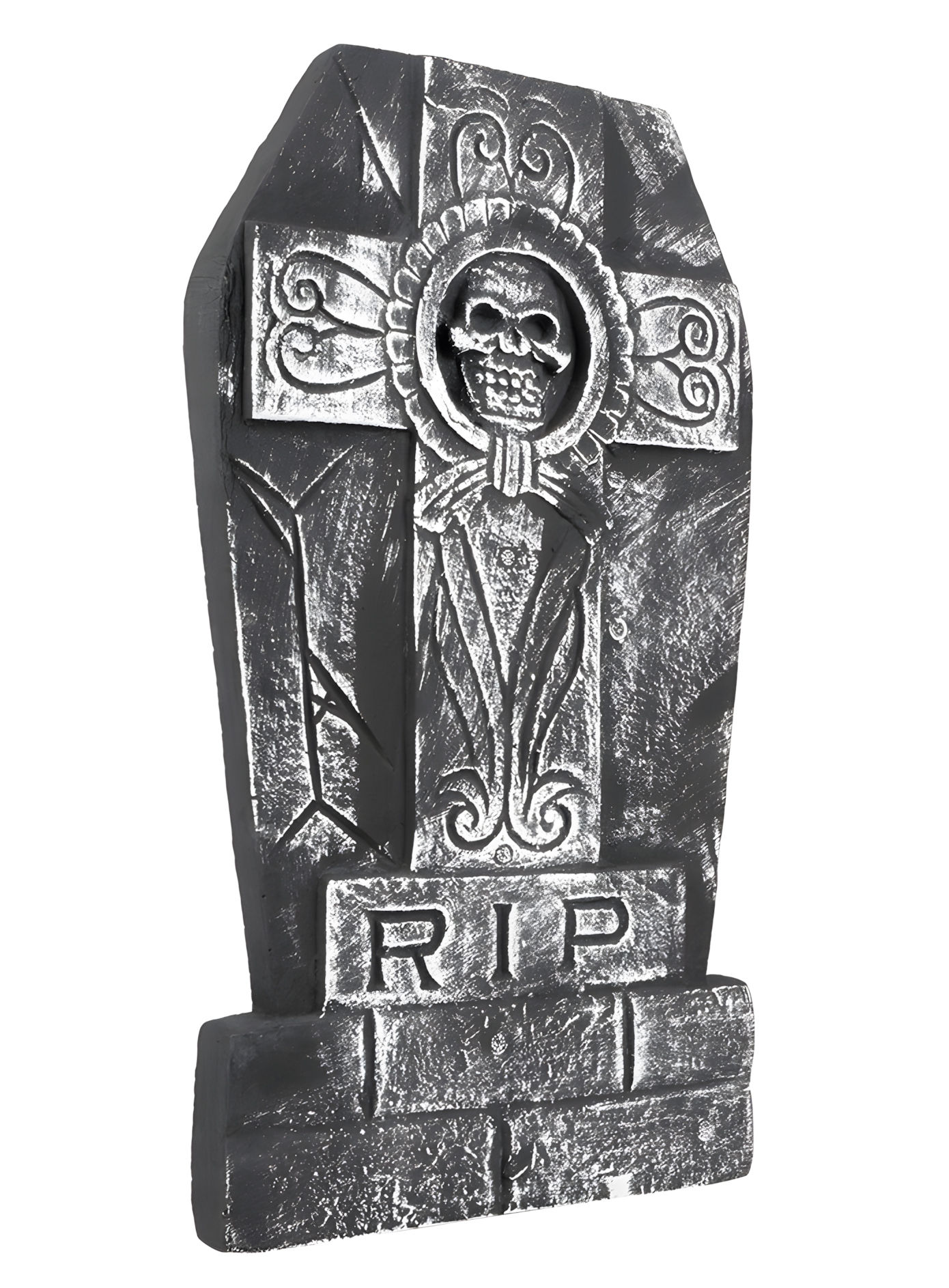 RIP Grabstein mit Kreuz