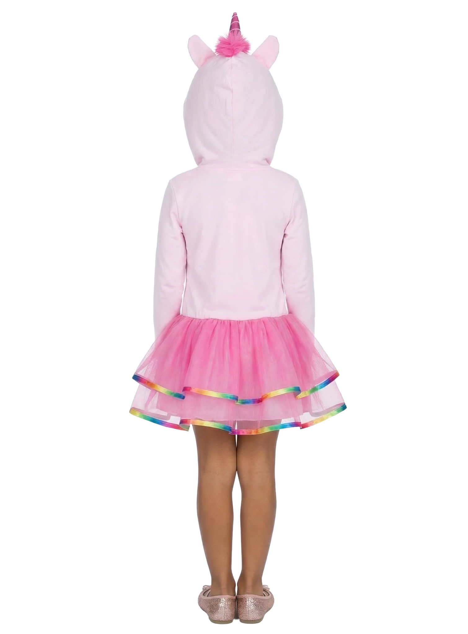 Einhorn Theodor Kapuzenkleid für Kinder