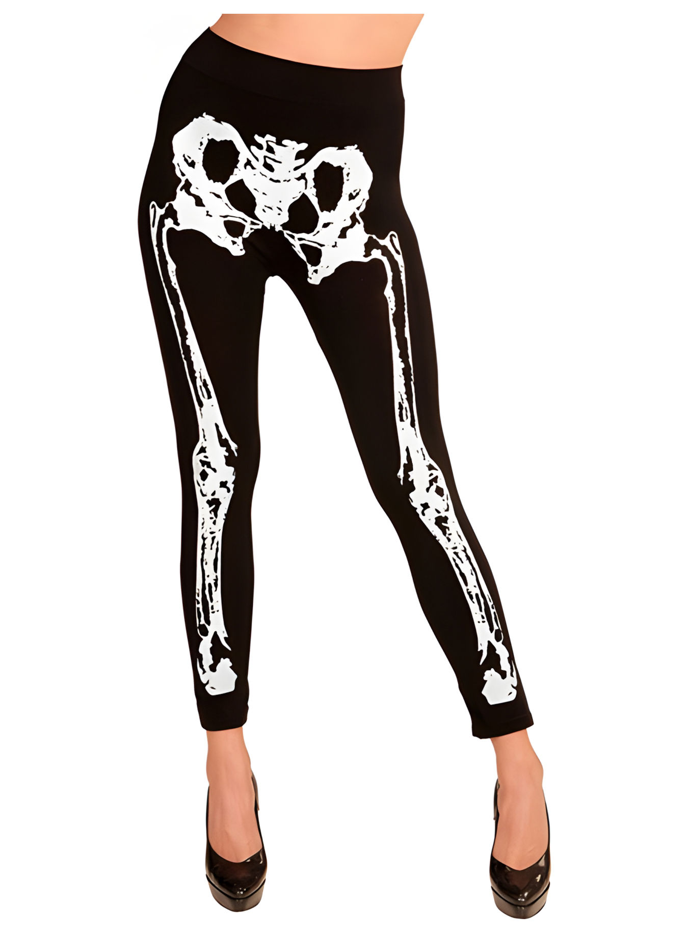 Skeleton Knochen Leggins für Damen