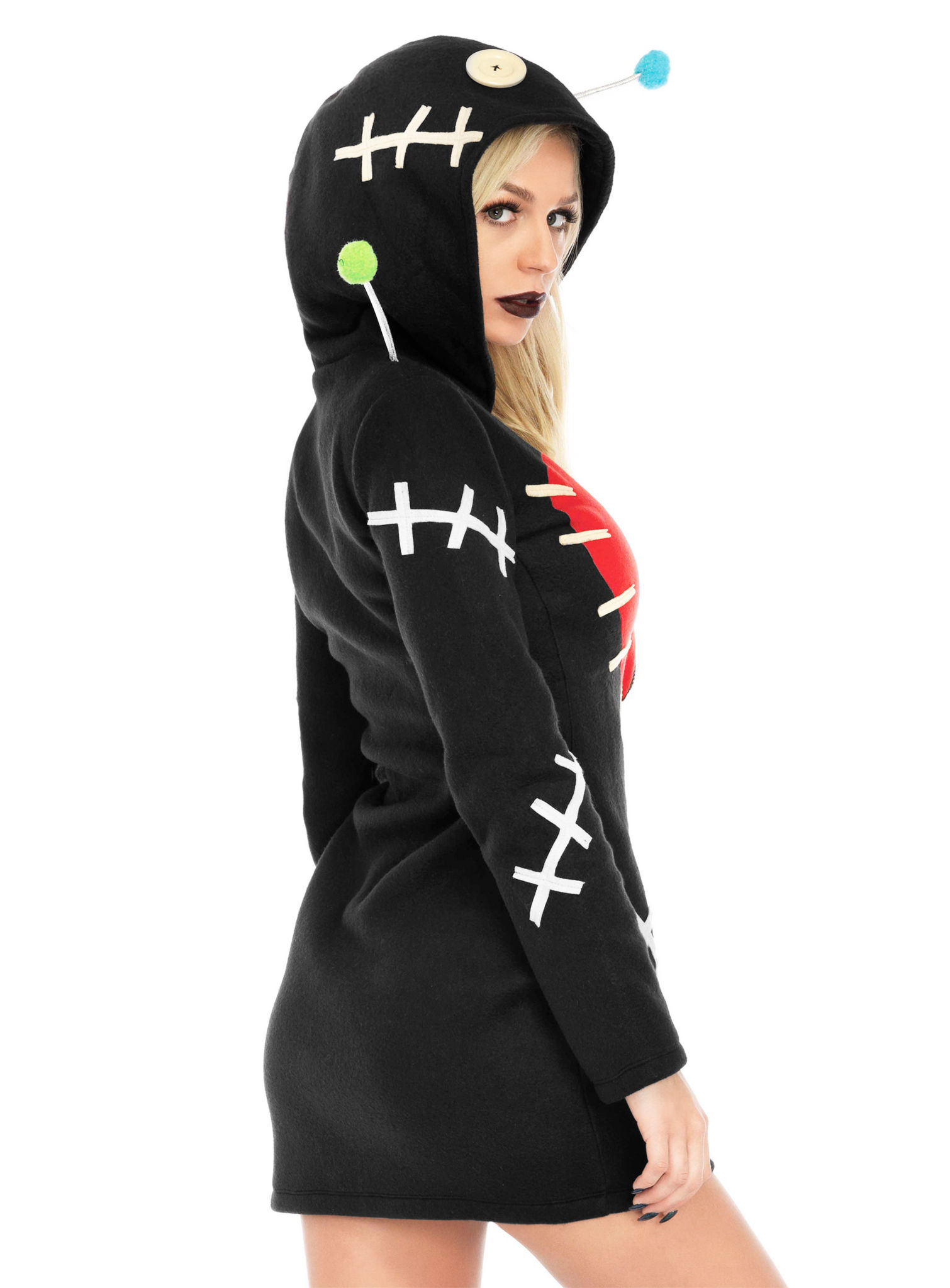 Voodoopuppe Hoodie Dress