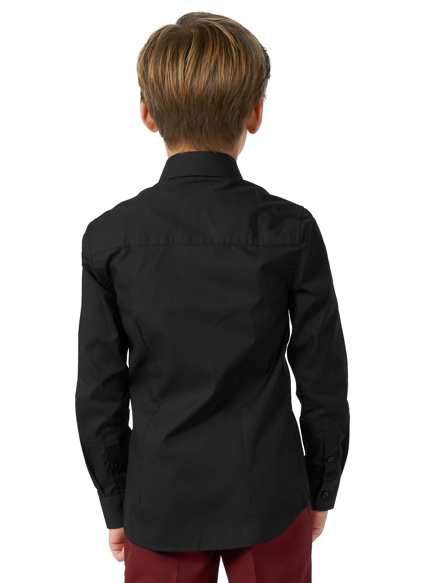 OppoSuits Boys Black Knight Kinderen Overhemd