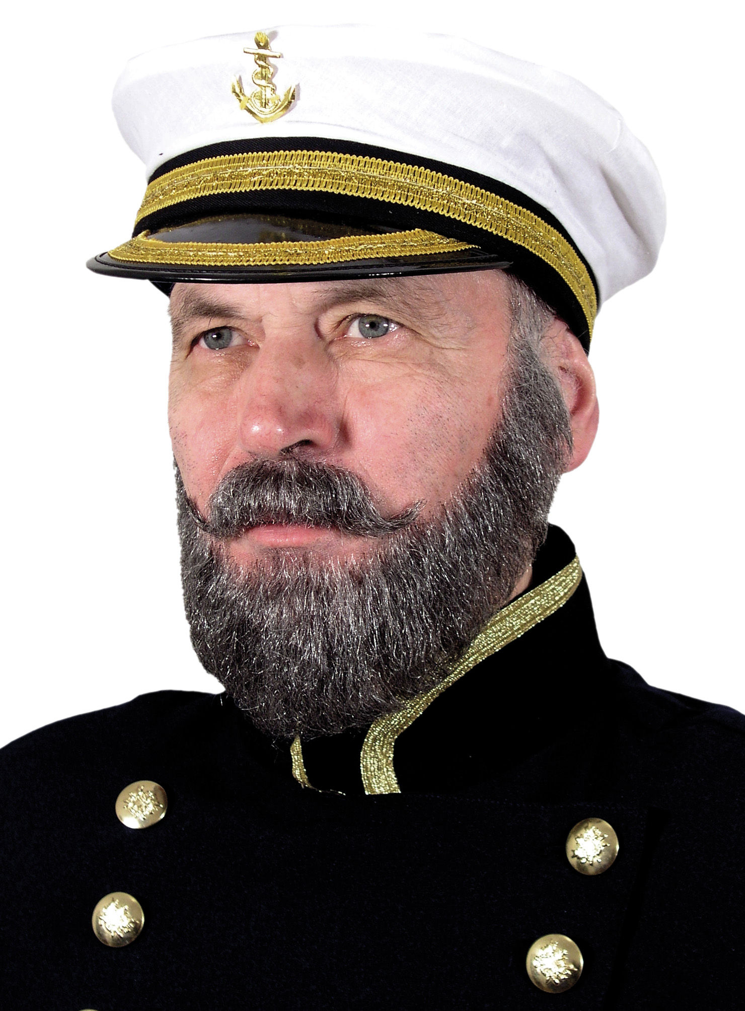Schnurrbart Wilhelm mit Echthaar