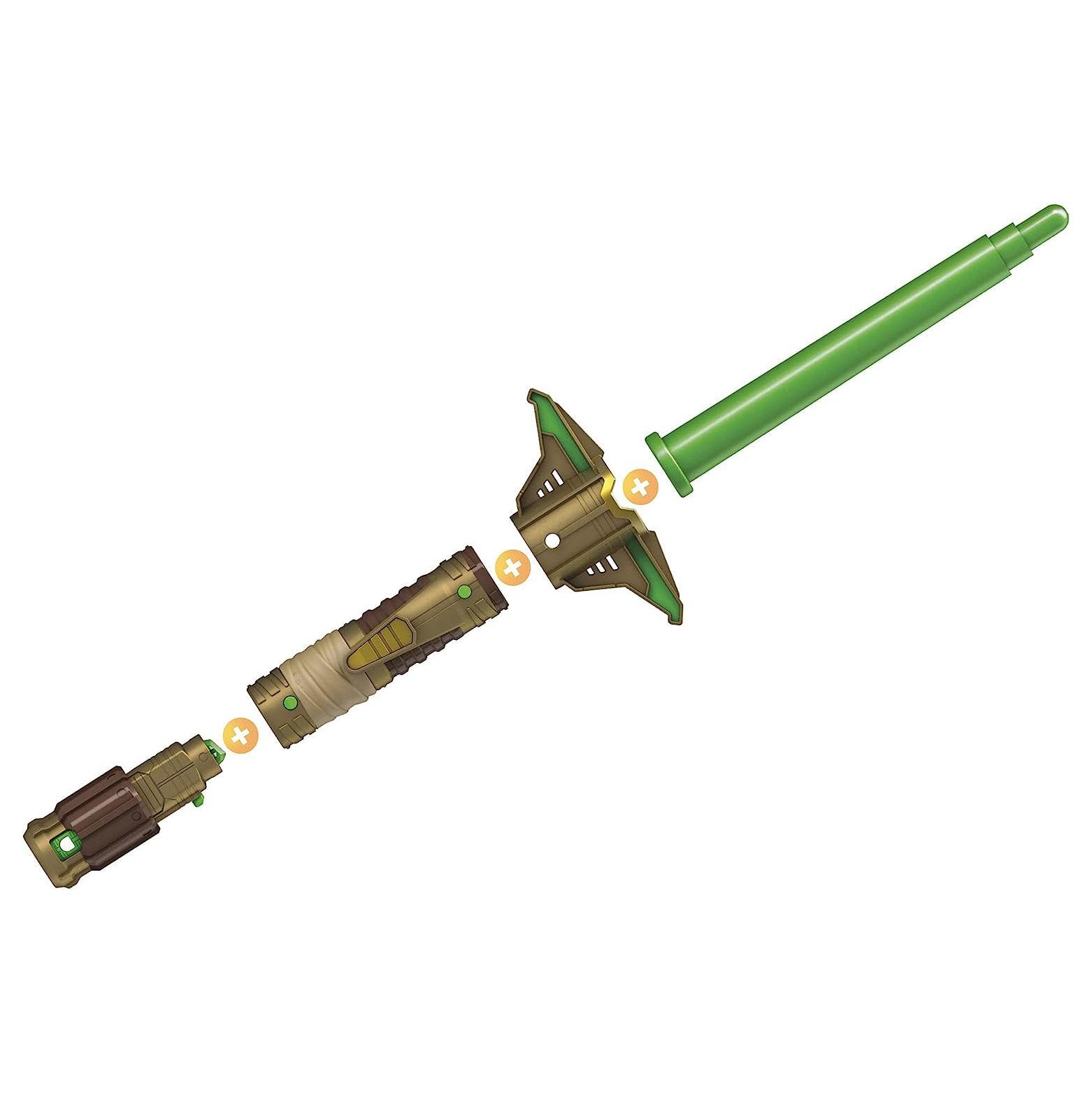 Star Wars Lightsaber Forge Yoda ausfahrbares grünes Lichtschwert