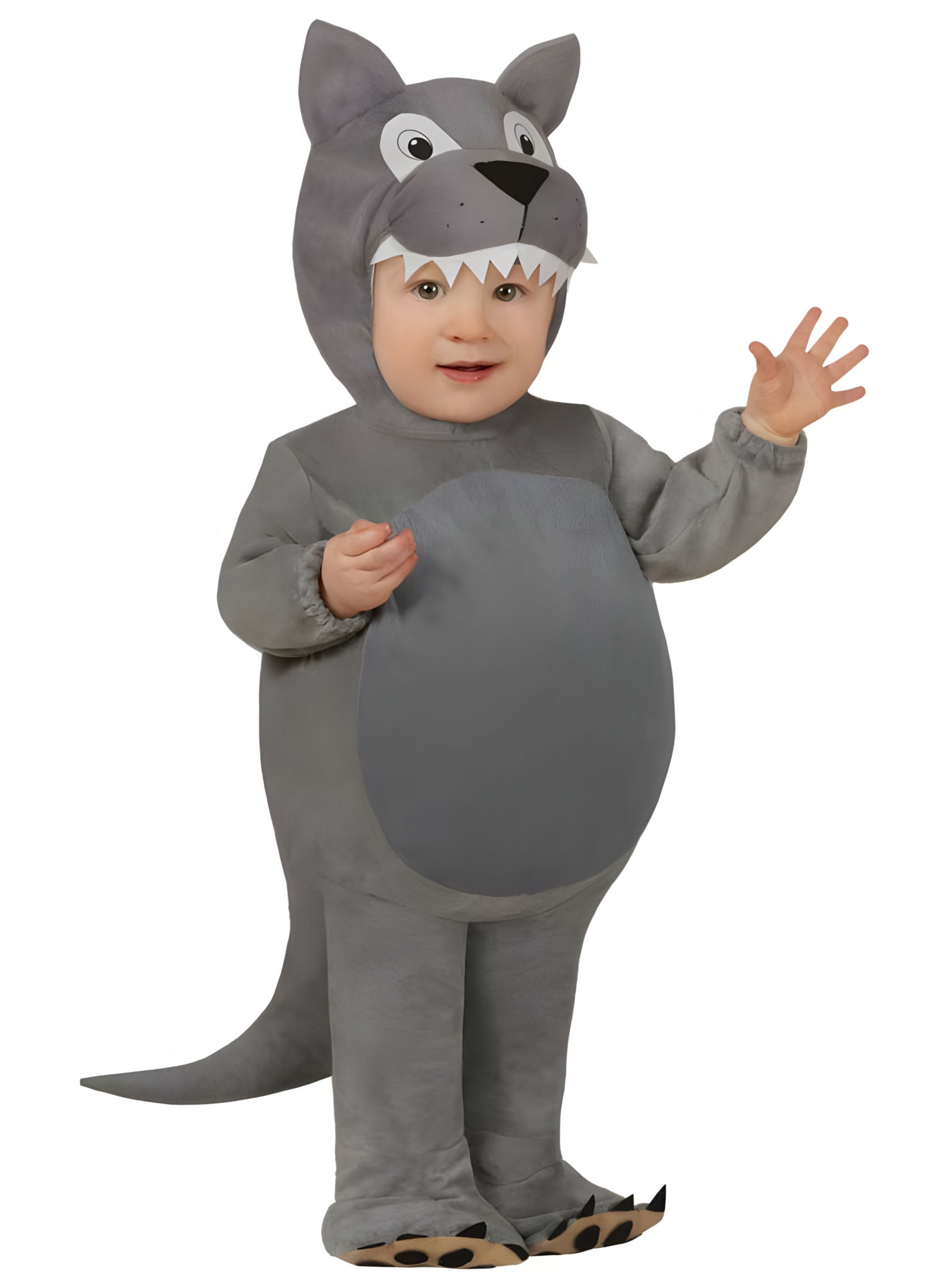 Wolfkostuum voor baby’s en peuters