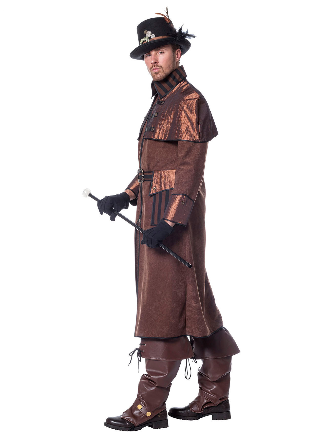 Edle Steampunk Herrenjacke