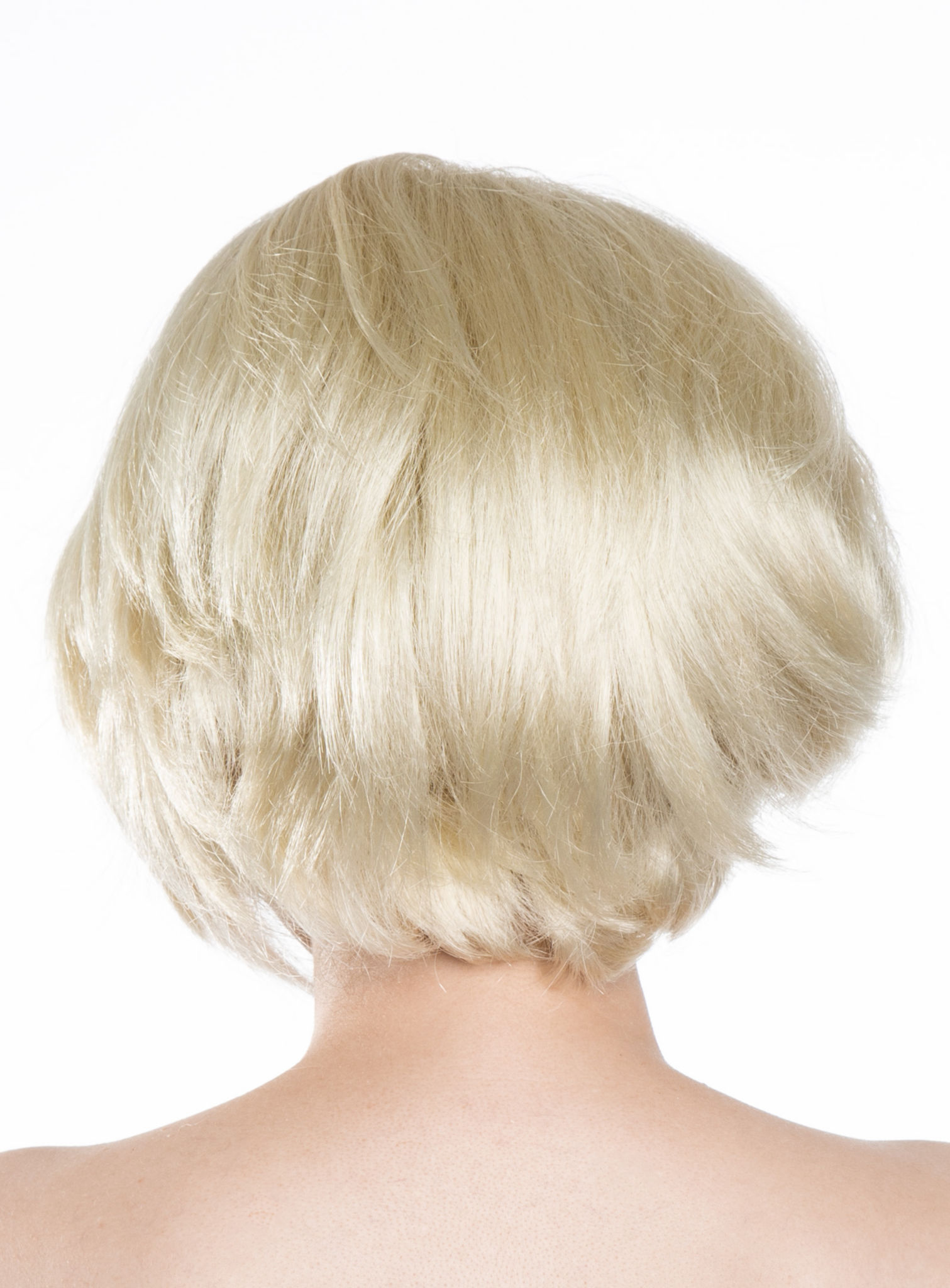 Short Bob Perücke mit Scheitel