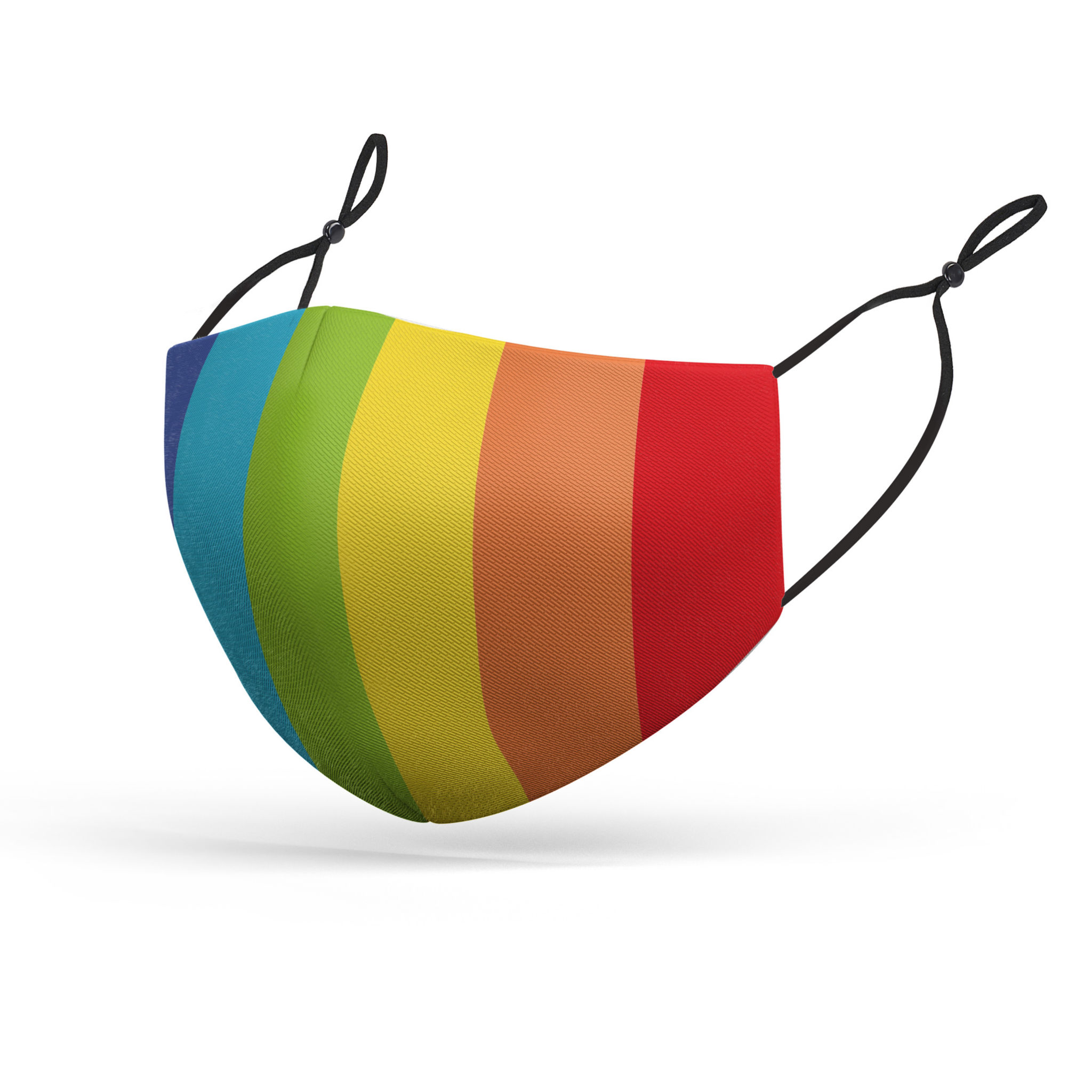 Stoffmaske für Kinder Regenbogen