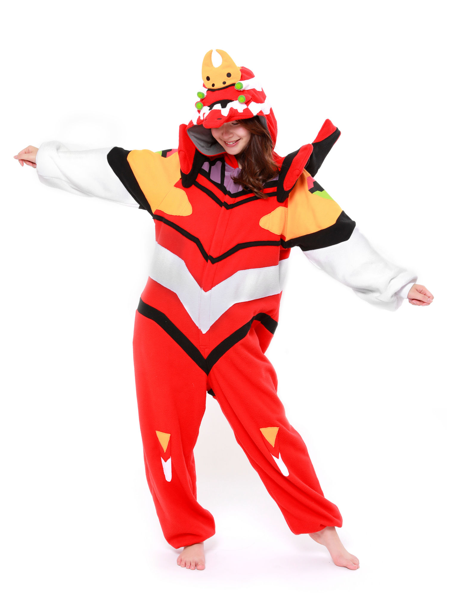 Neon Genesis Evangelion Kigurumi Kostuum Asuka