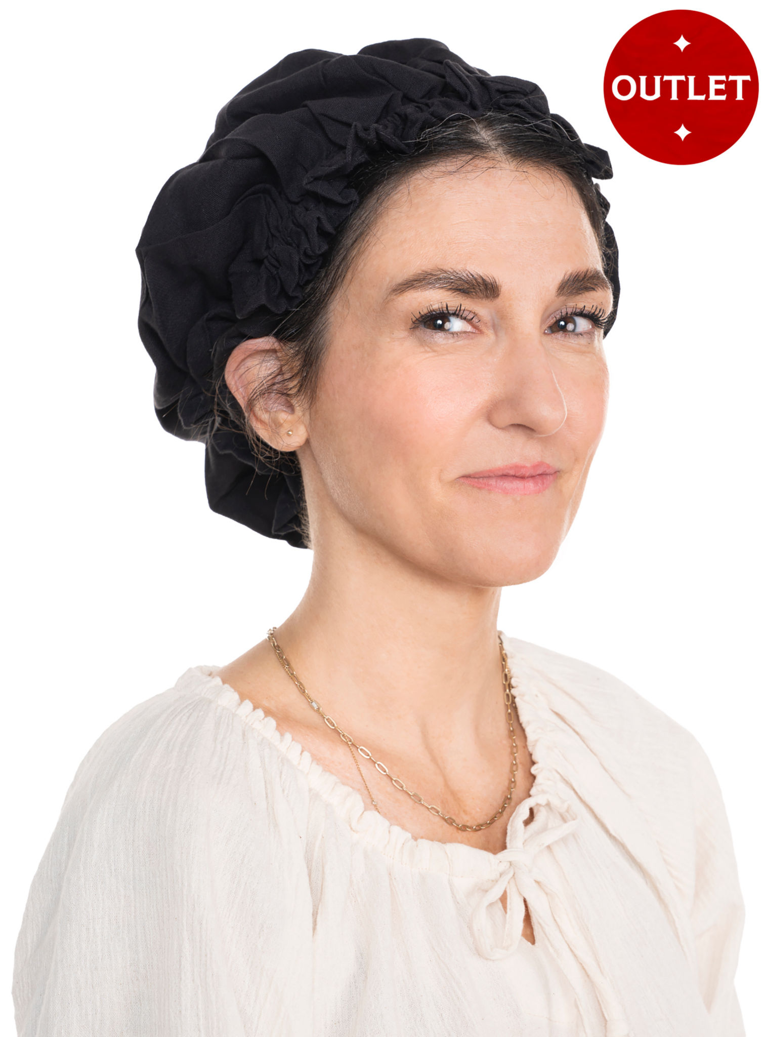 Mittelalter Damen Haube - Agnes