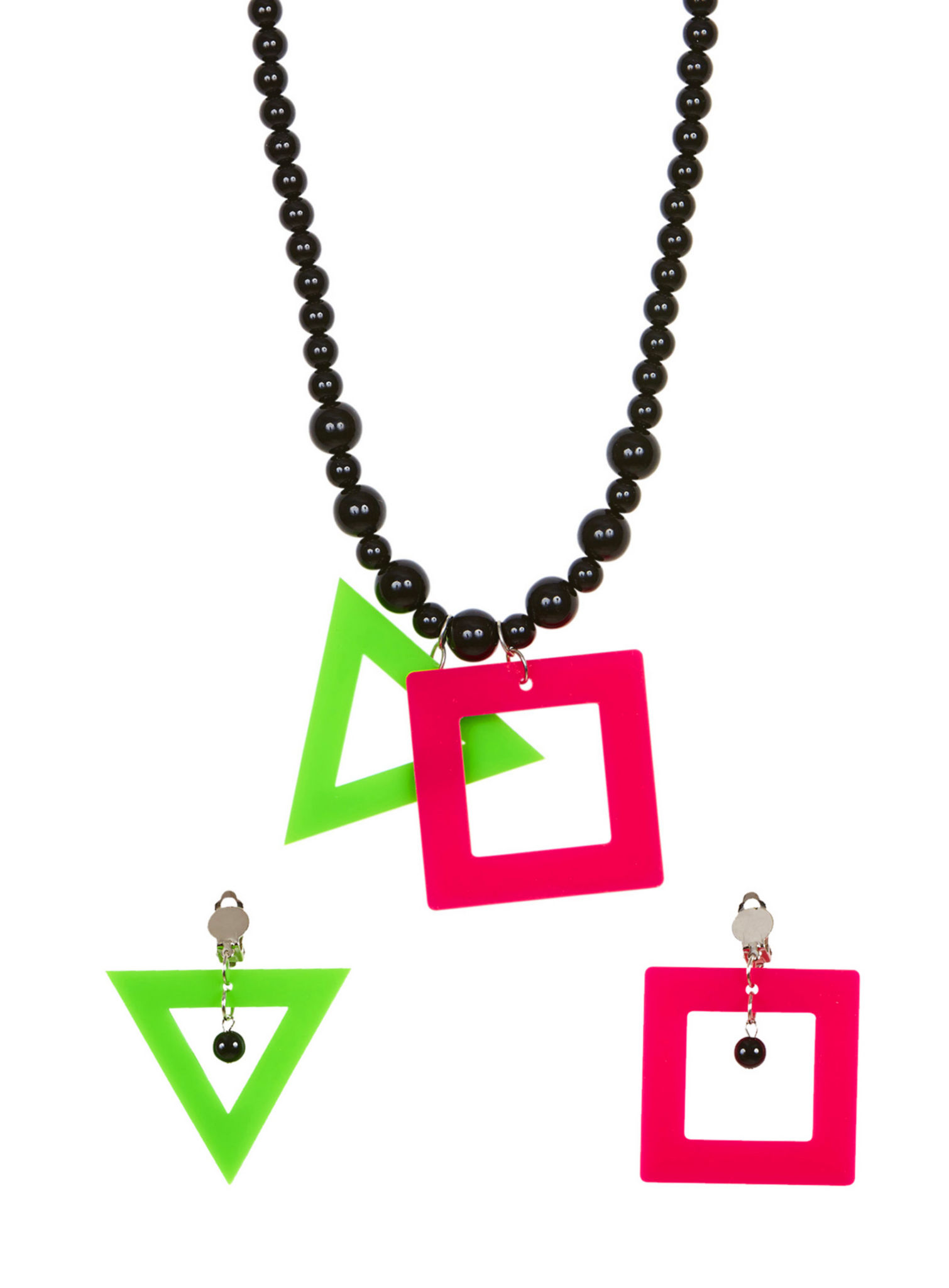 Schmuckset Neon 80s