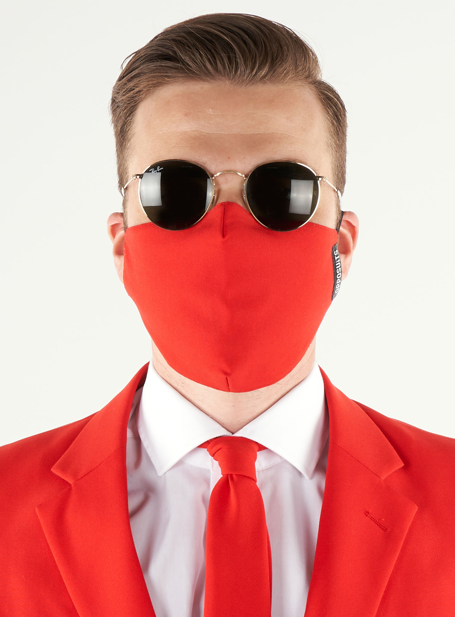 OppoSuits Red Devil Mundschutz Maske