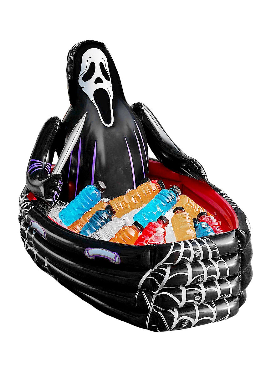 Scream - Ghostface aufblasbarer Sarg-Getränkekühler