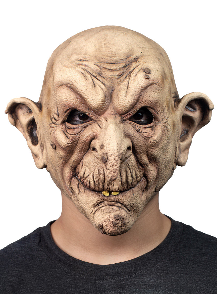 Zauberer Maske des Grauens aus Latex
