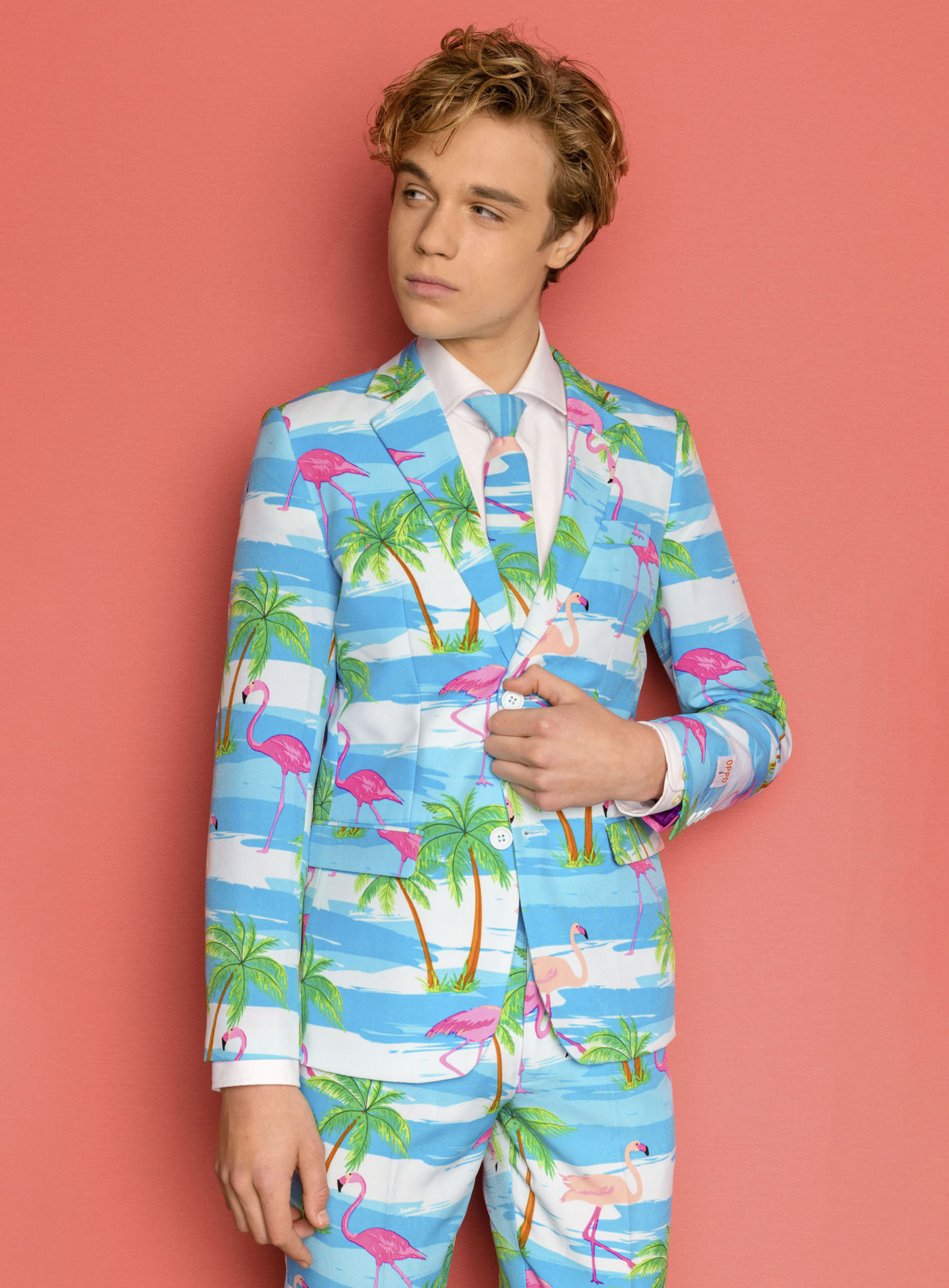 Opposuits Teen Flaminguy Anzug für Jugendliche