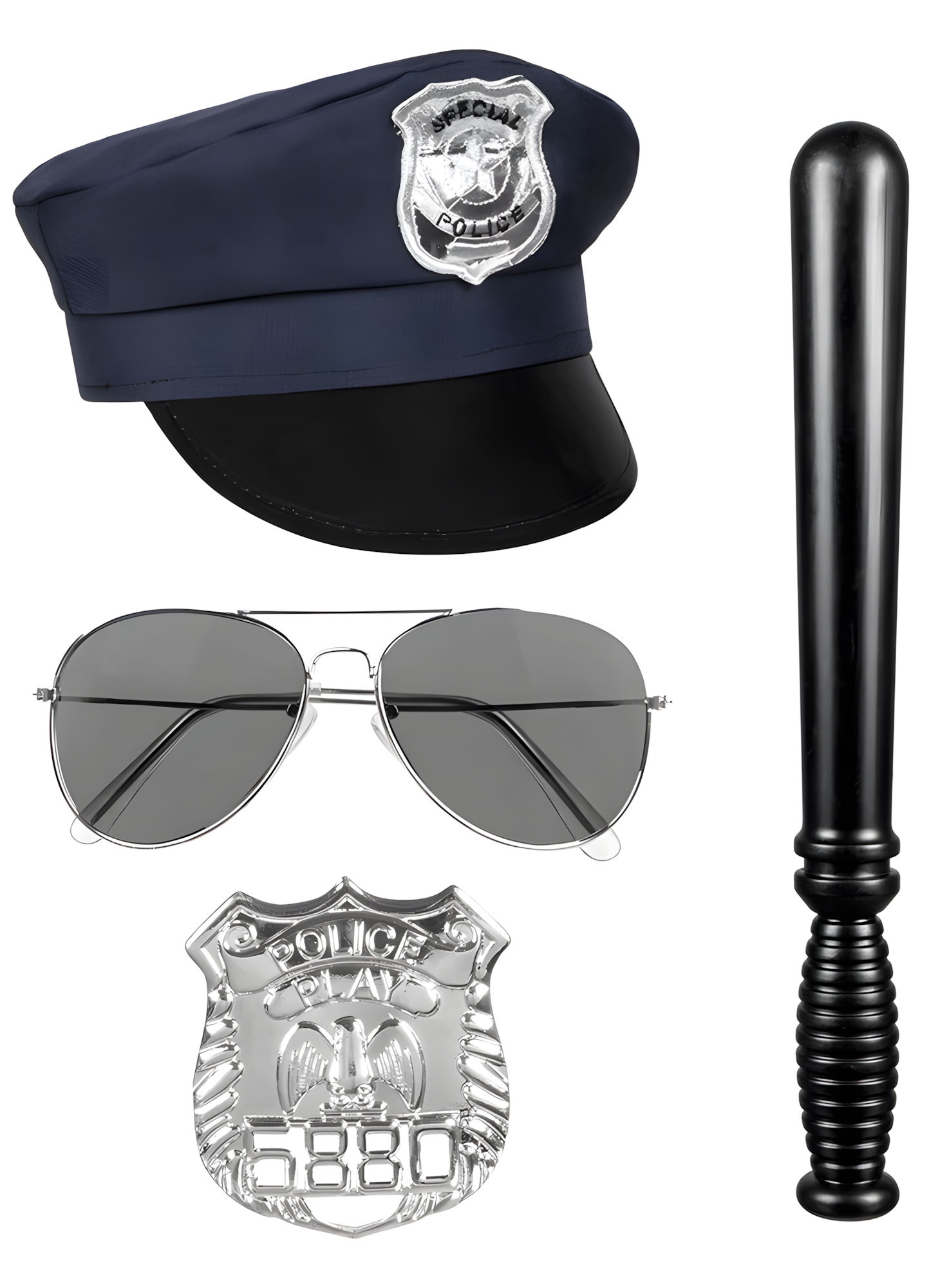 US Cop accessoire set