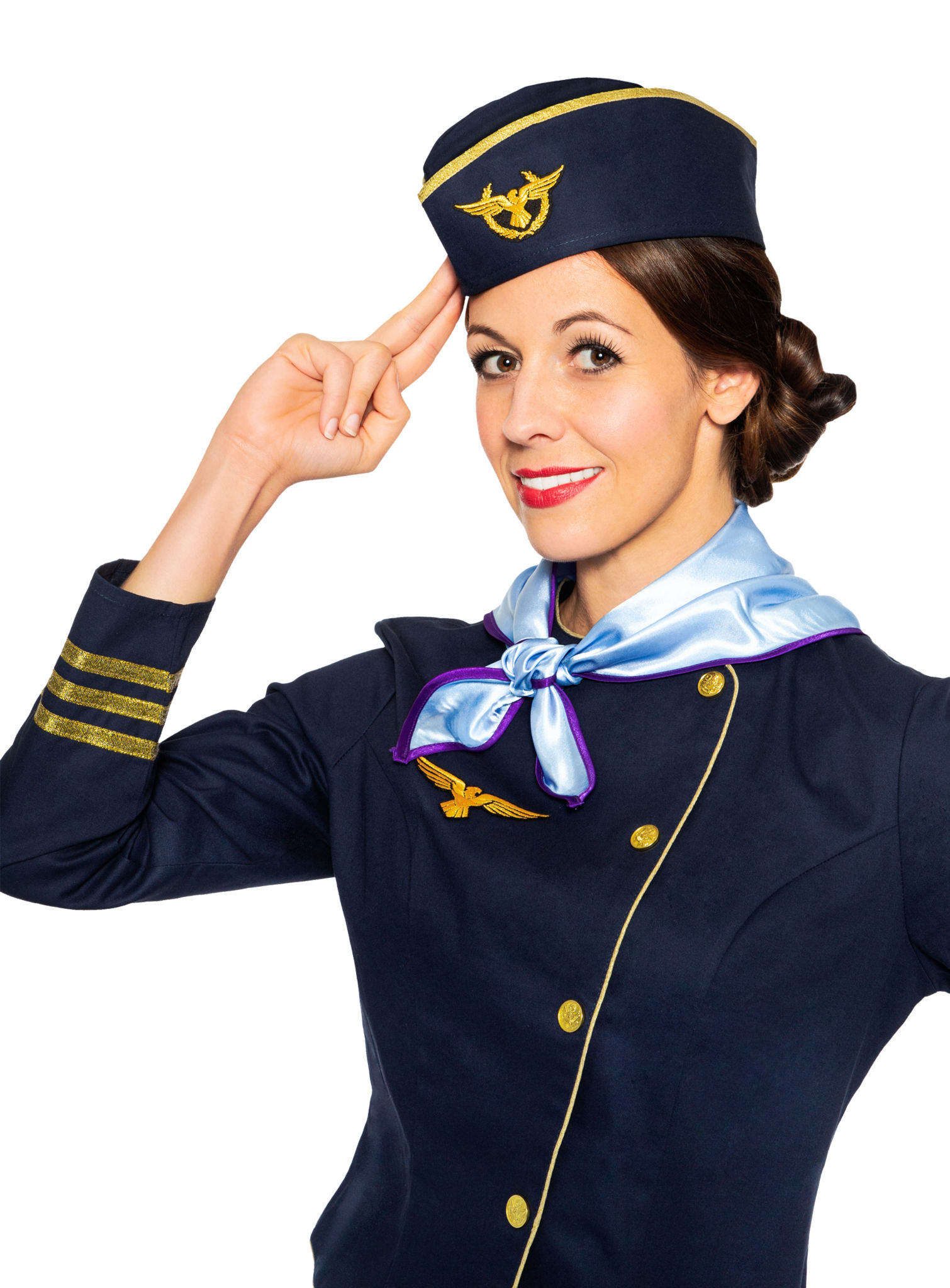 Stewardess Uniform Kostüm