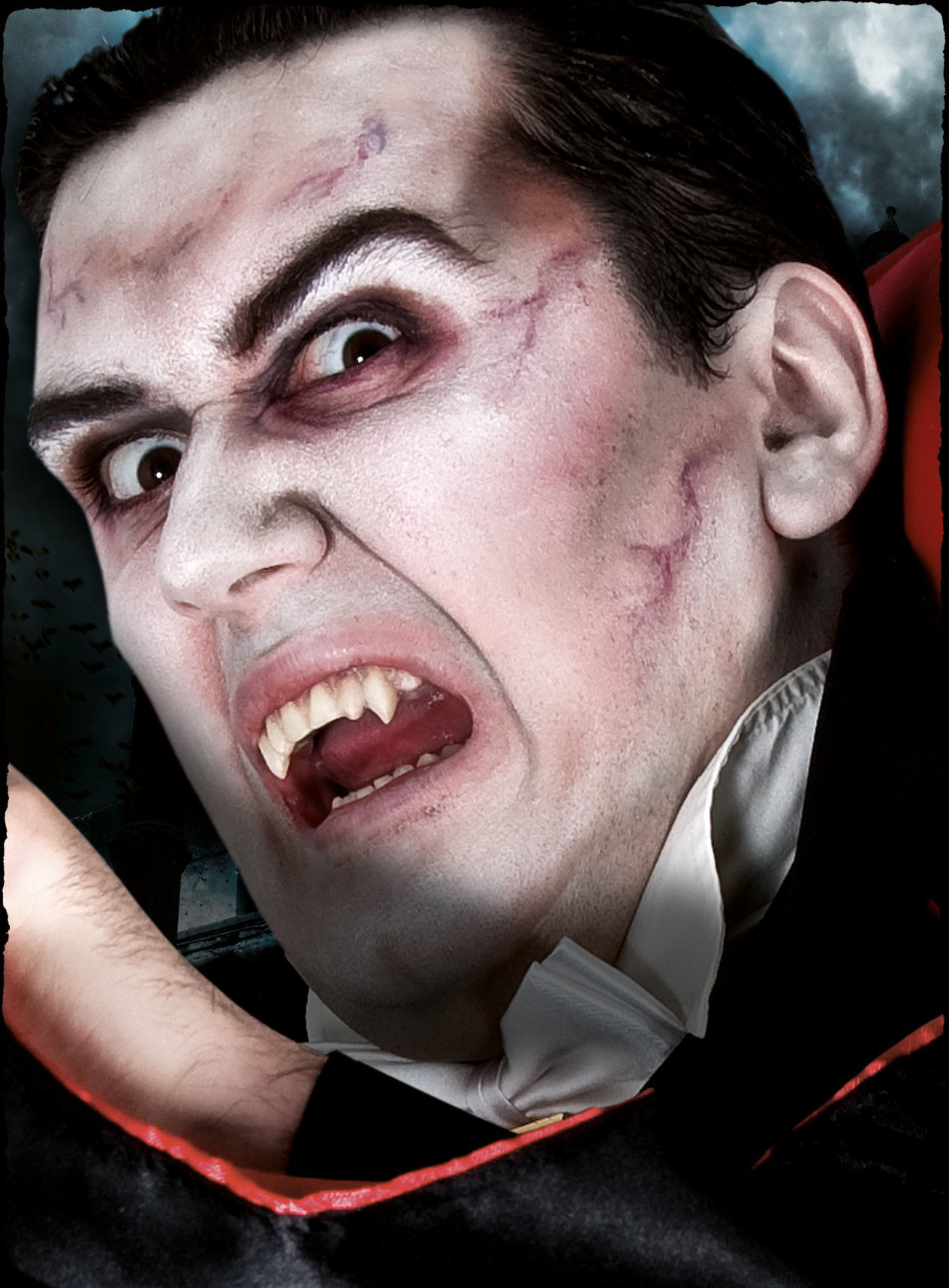 Dracula Zähne Vampirgebiss