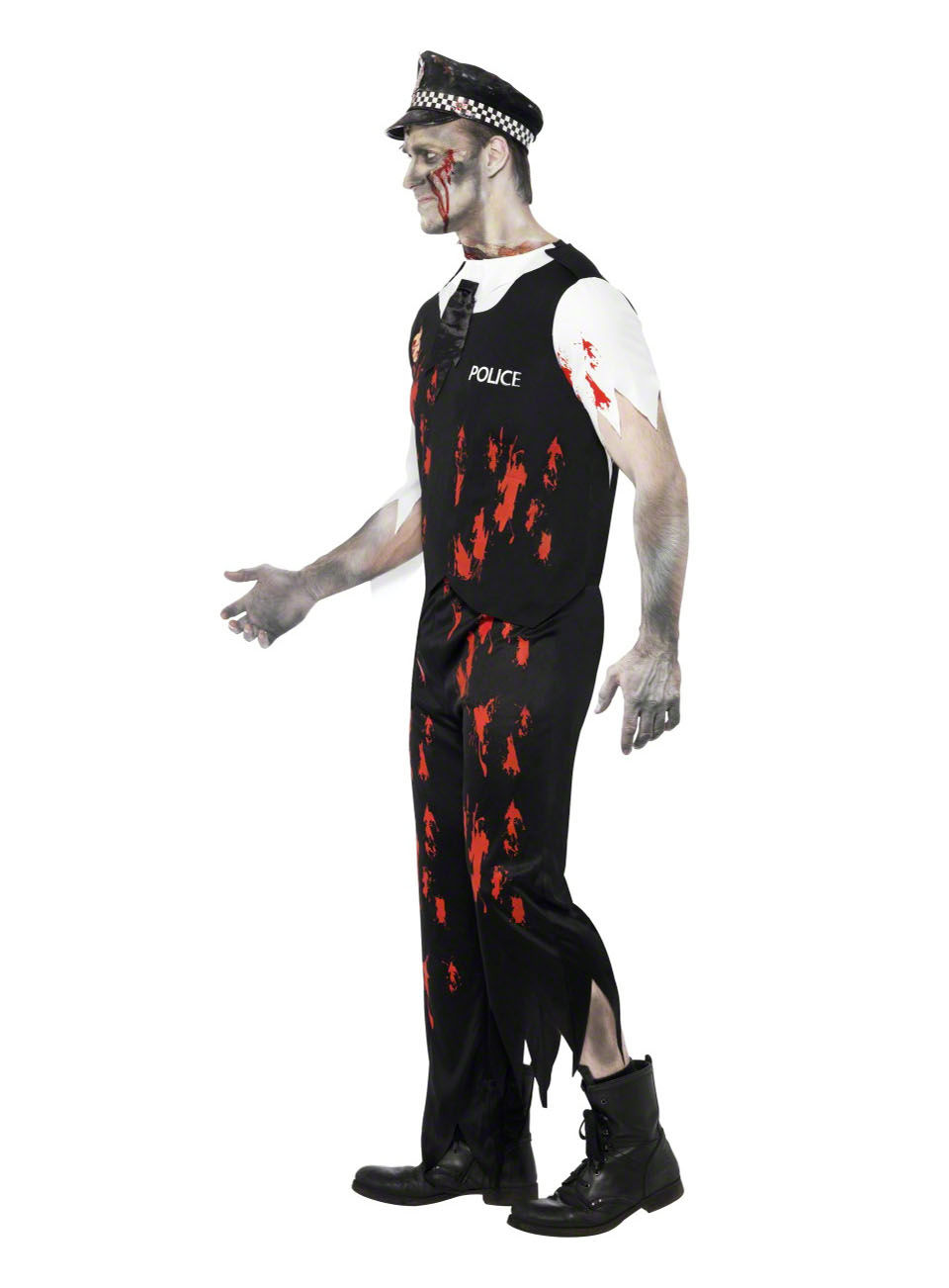 Zombie Polizist Kostüm