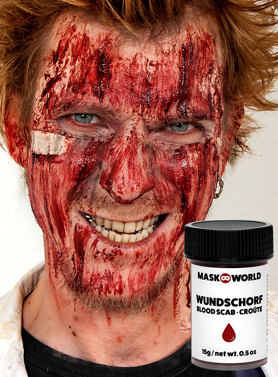 Wundschorf - Verkrustetes Blut Kunstblut