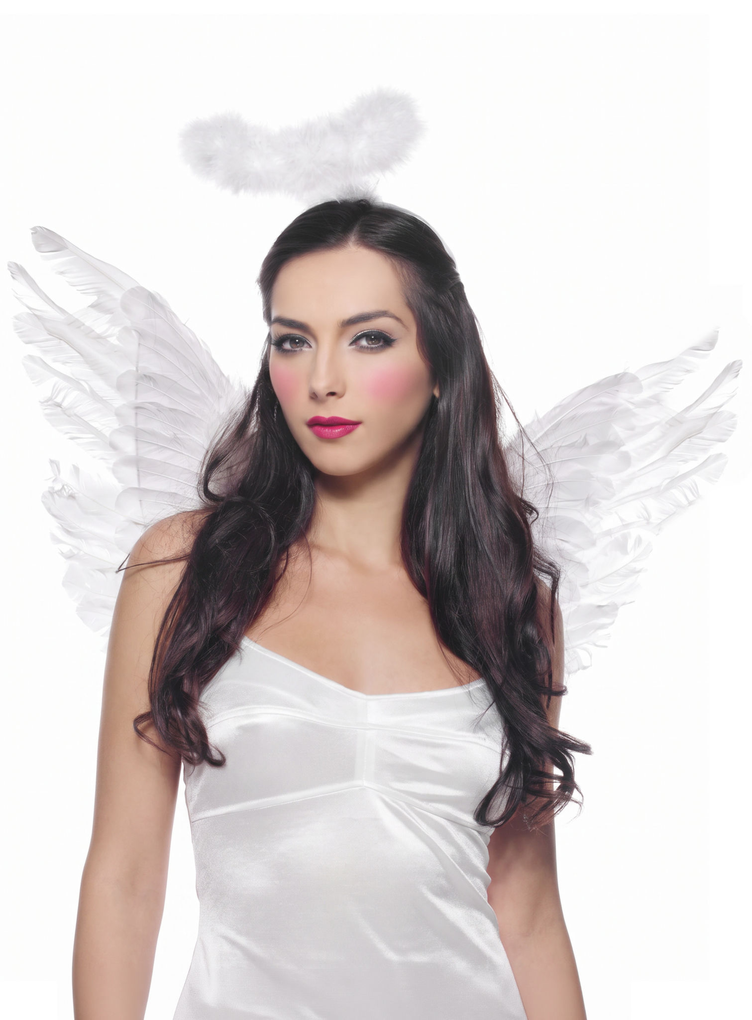 Sexy Weißer Engel Accessoire Set