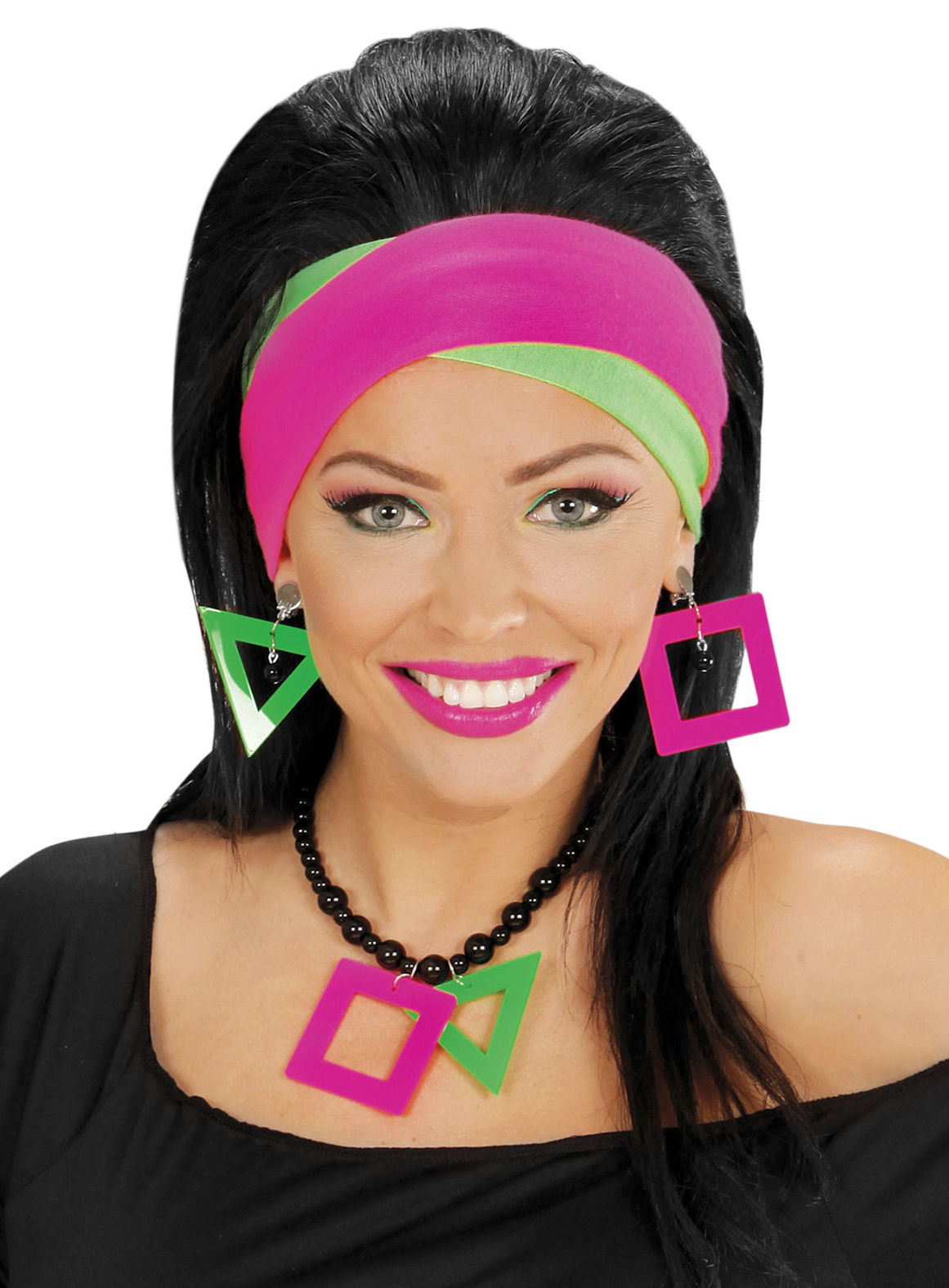 Schmuckset Neon 80s