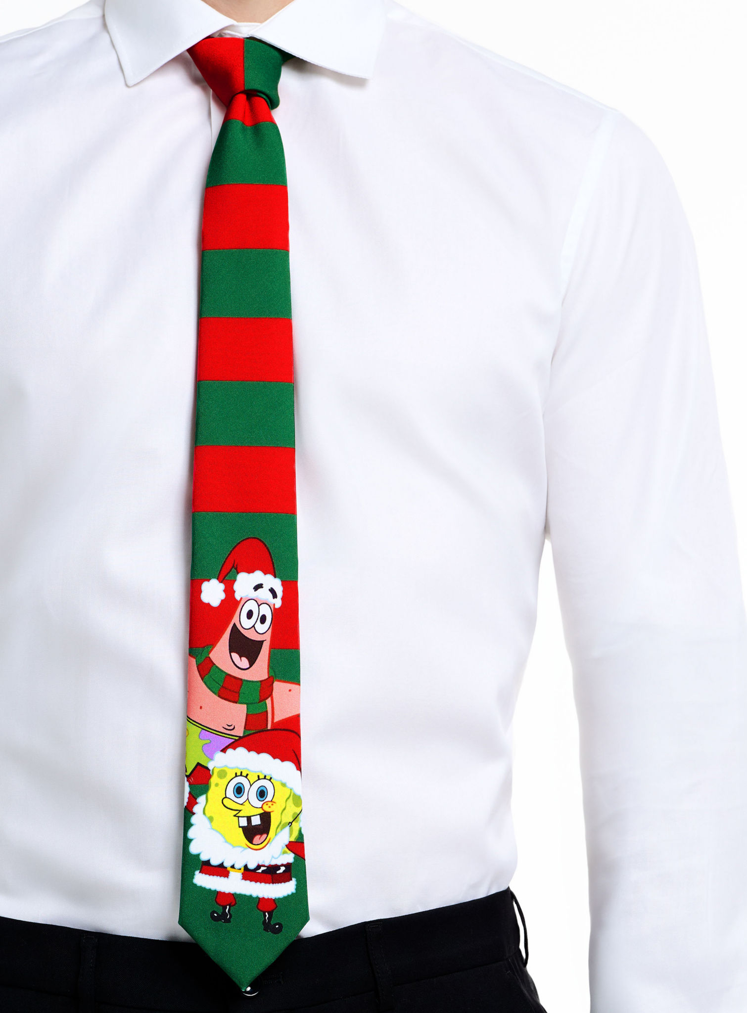 OppoSuits SpongeBob stropdas – Christmas