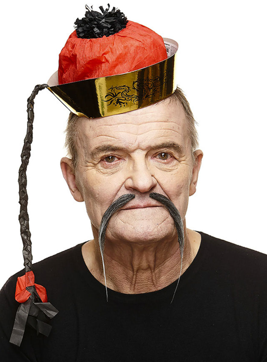 Fu Manchu Schnurrbart