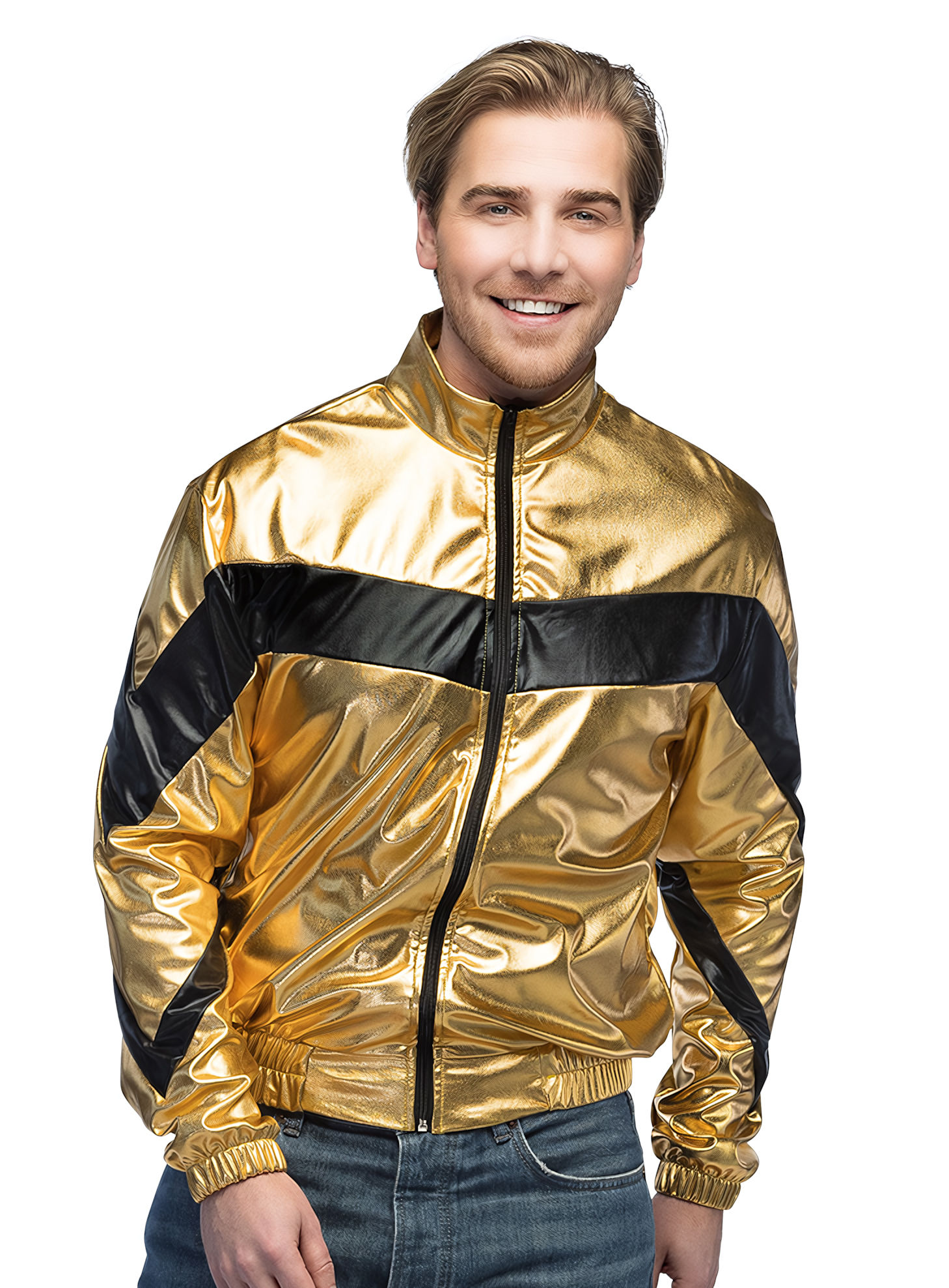 Space Age Jacke gold