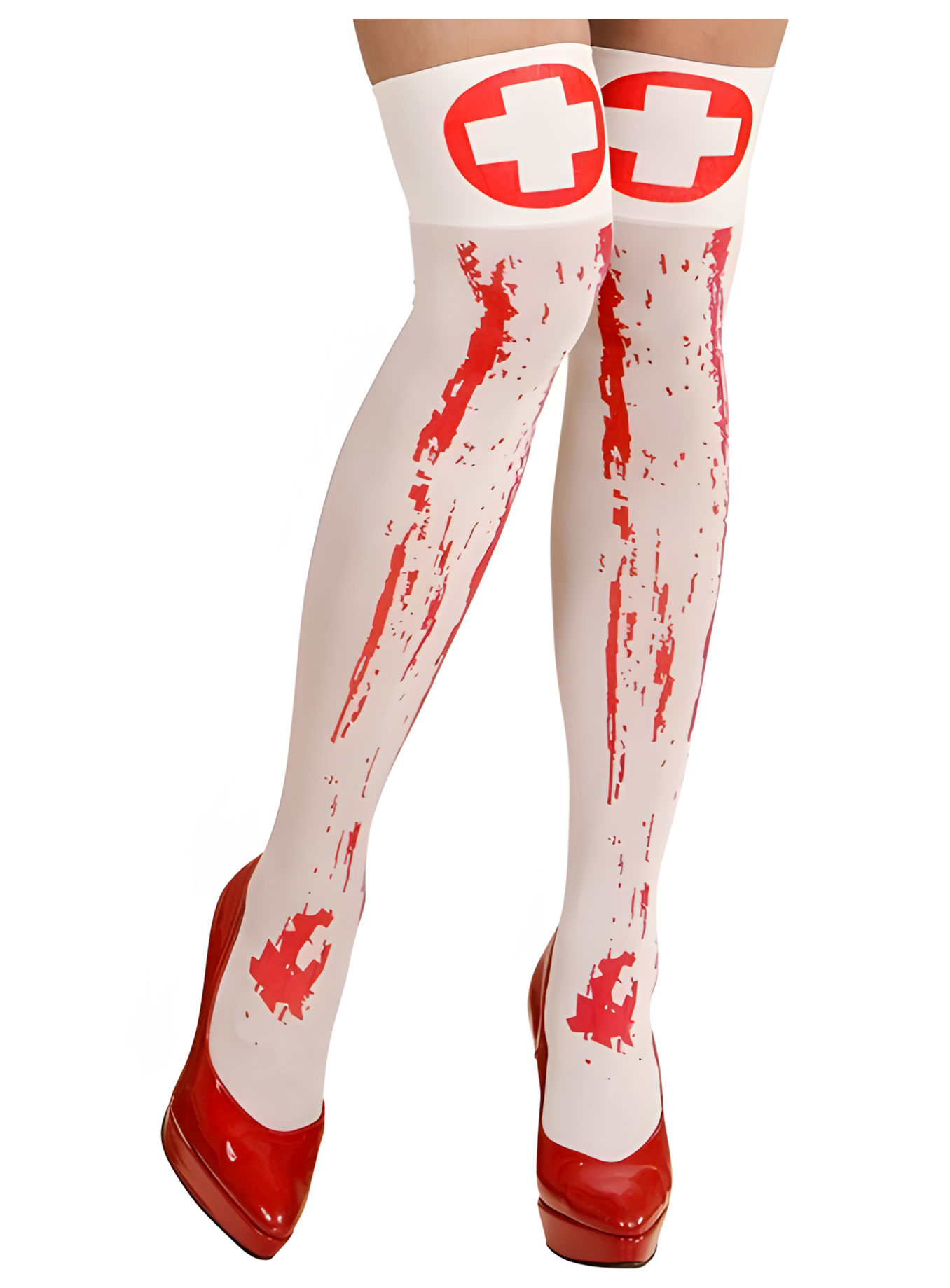 Bloody Sally verpleegsters-overknee-kousen